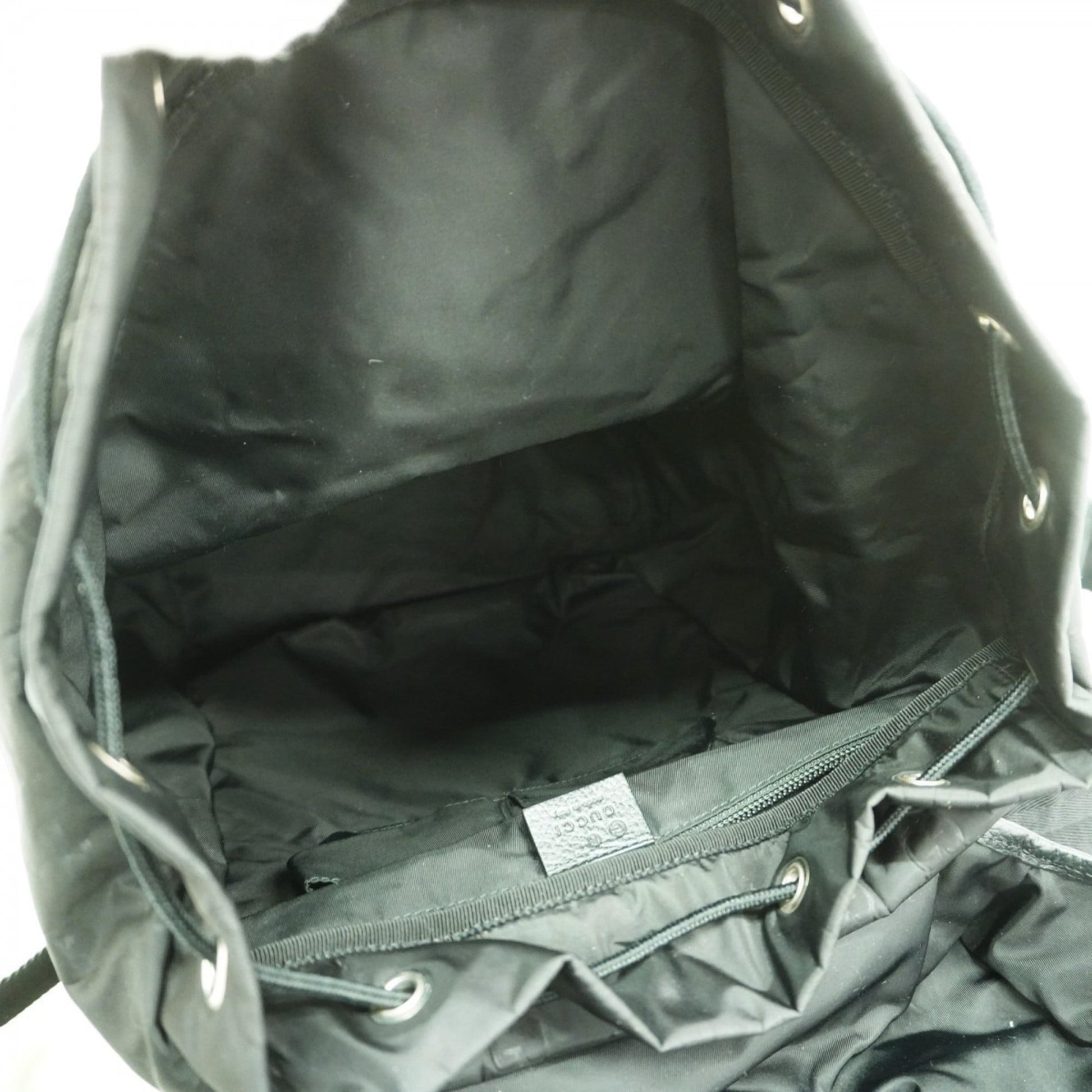 Gucci Black Nylon Backpack
