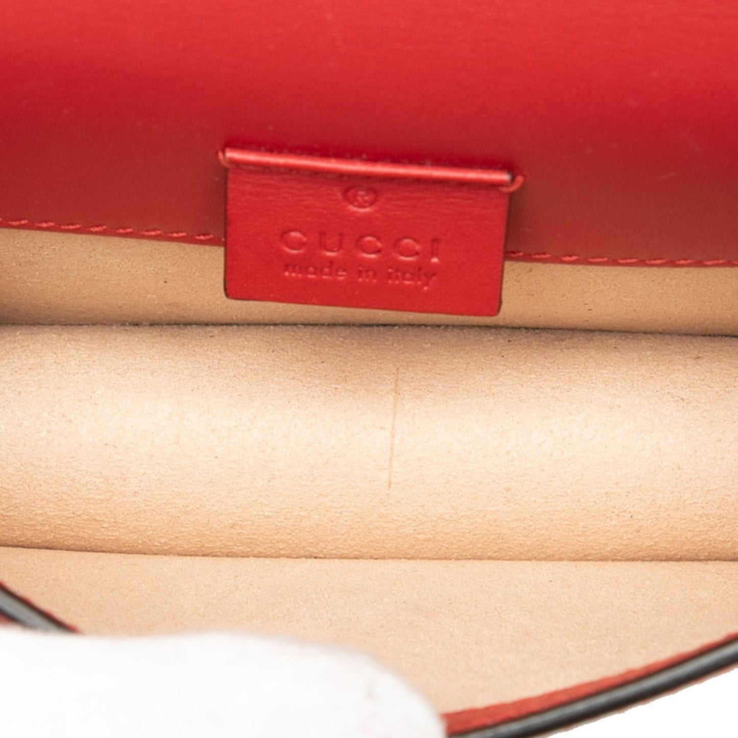 Gucci Multi-Color Red Color Leather Shoulder Bag