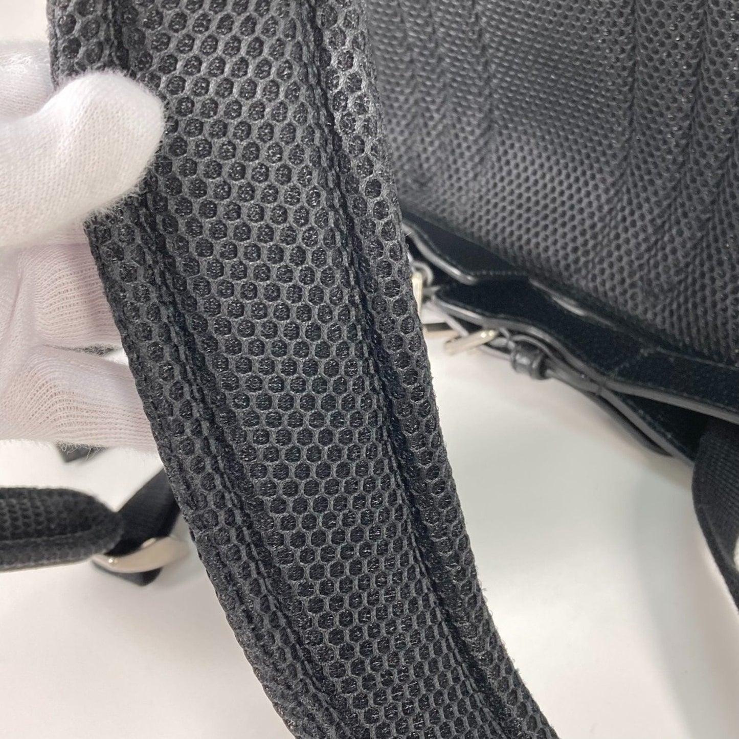 Gucci Black Gg Supreme Backpack
