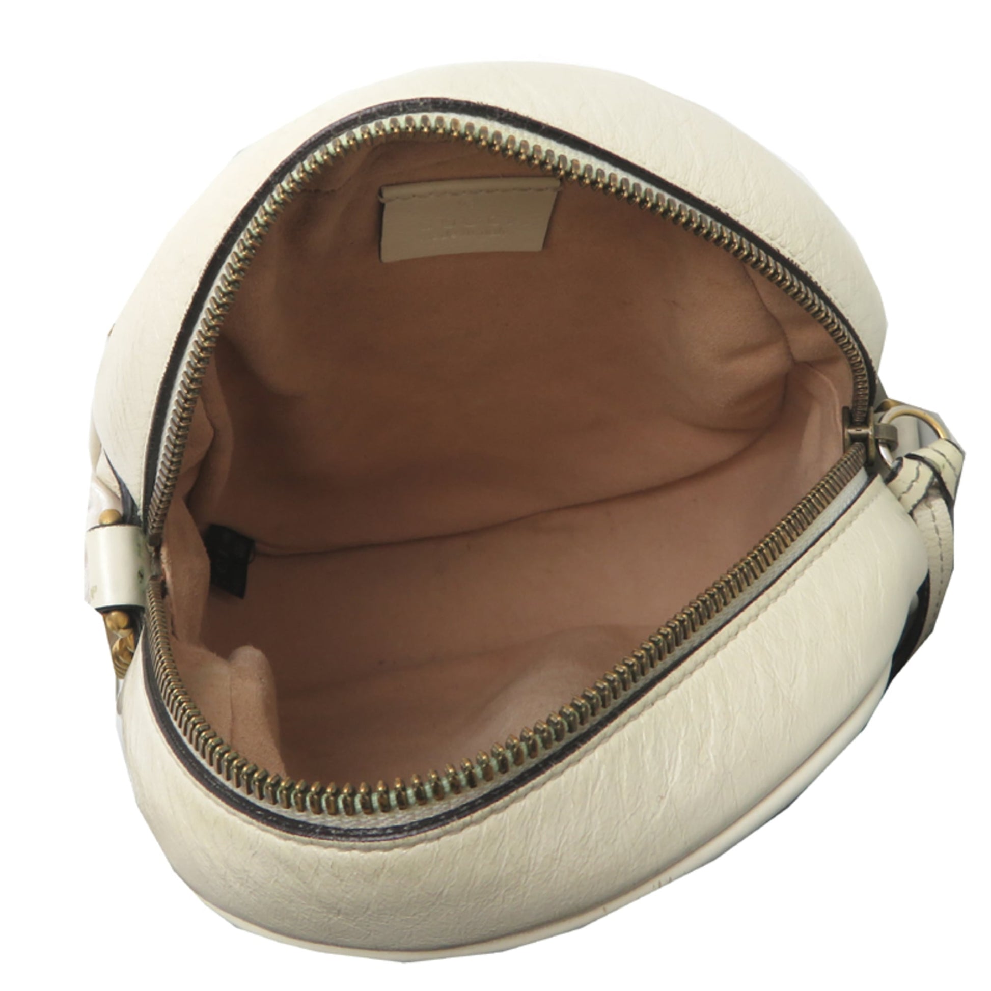 Gucci Ivory Leather Shoulder Bag