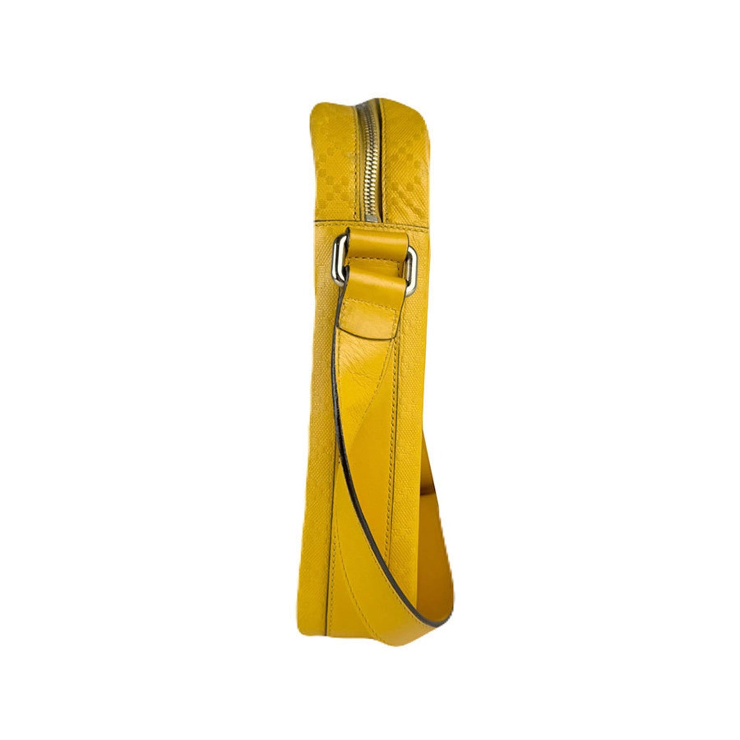 Gucci Yellow Leather Shoulder Bag