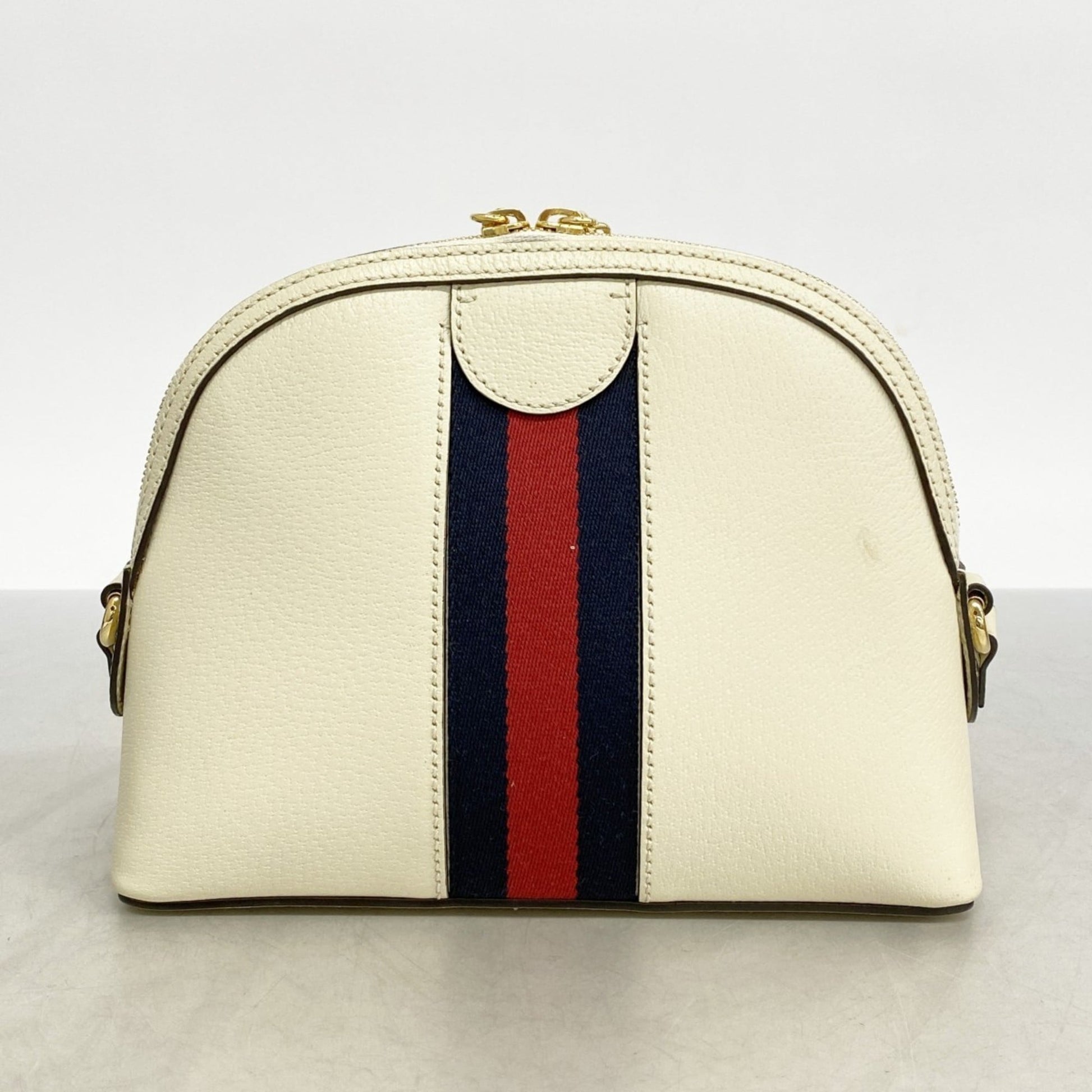 Gucci Ivory Leather Shoulder Bag