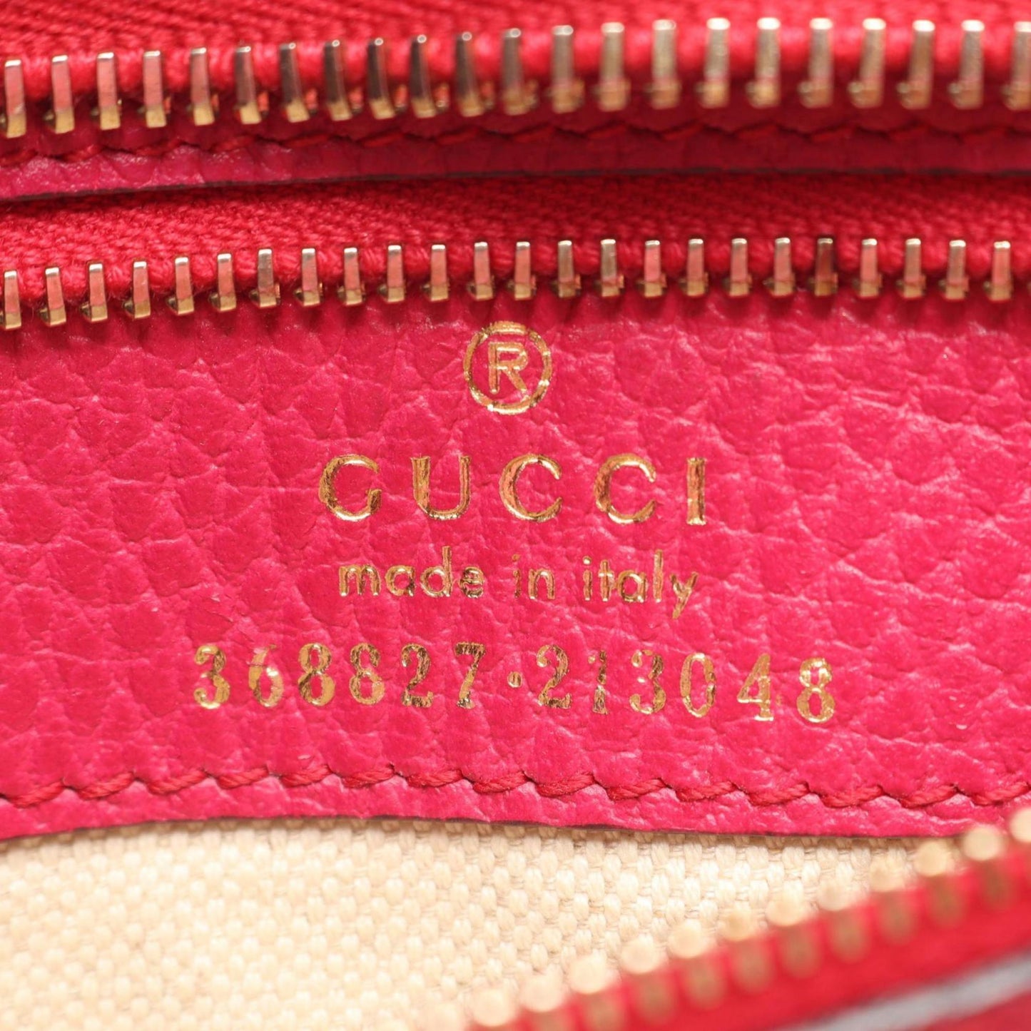 Gucci Pink Leather Handbag