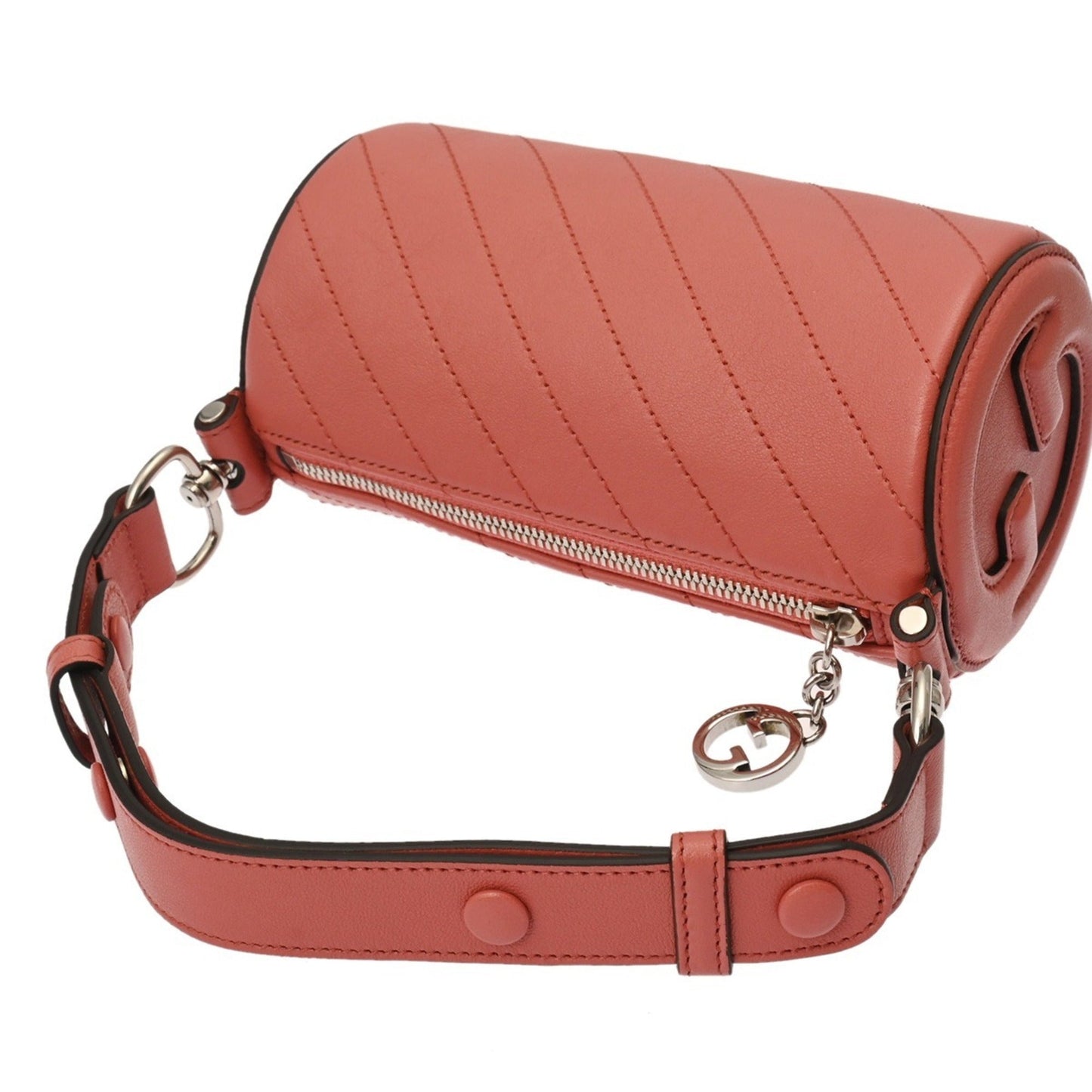 Gucci Pink Leather Shoulder Bag