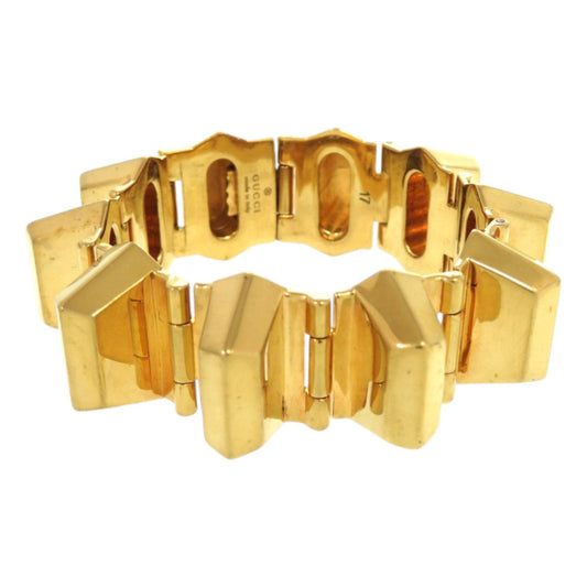Gucci Gold Brass Charm Bracelet