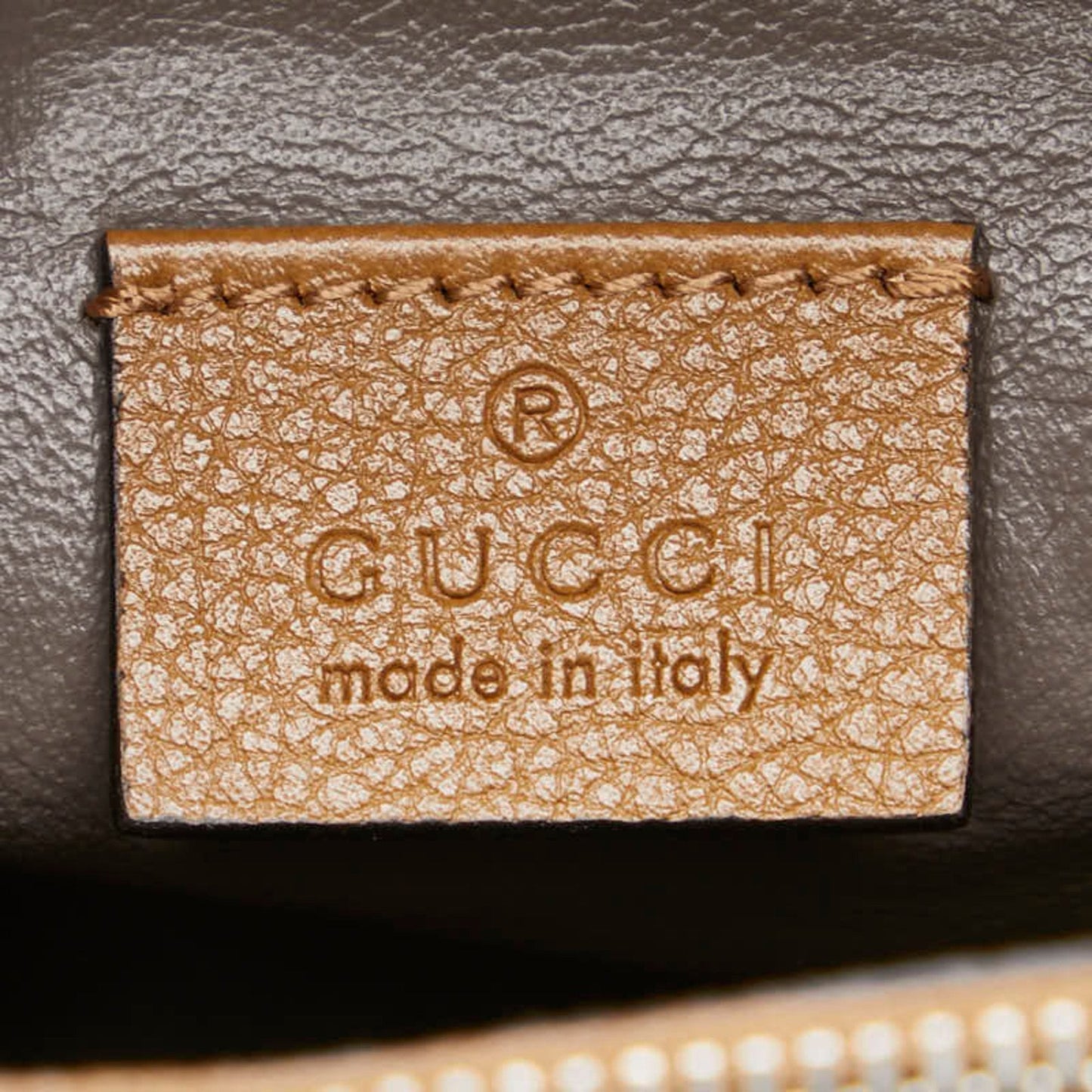 Gucci Brown Leather Handbag Shoulder Bag