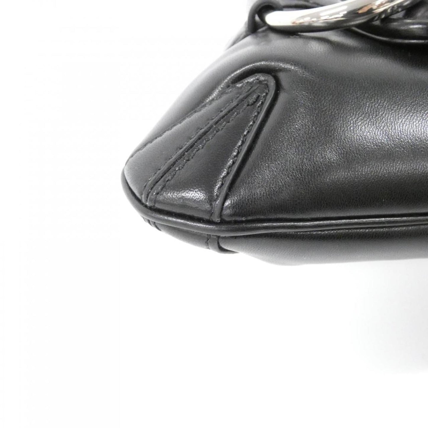Gucci Black Leather Shoulder Bag
