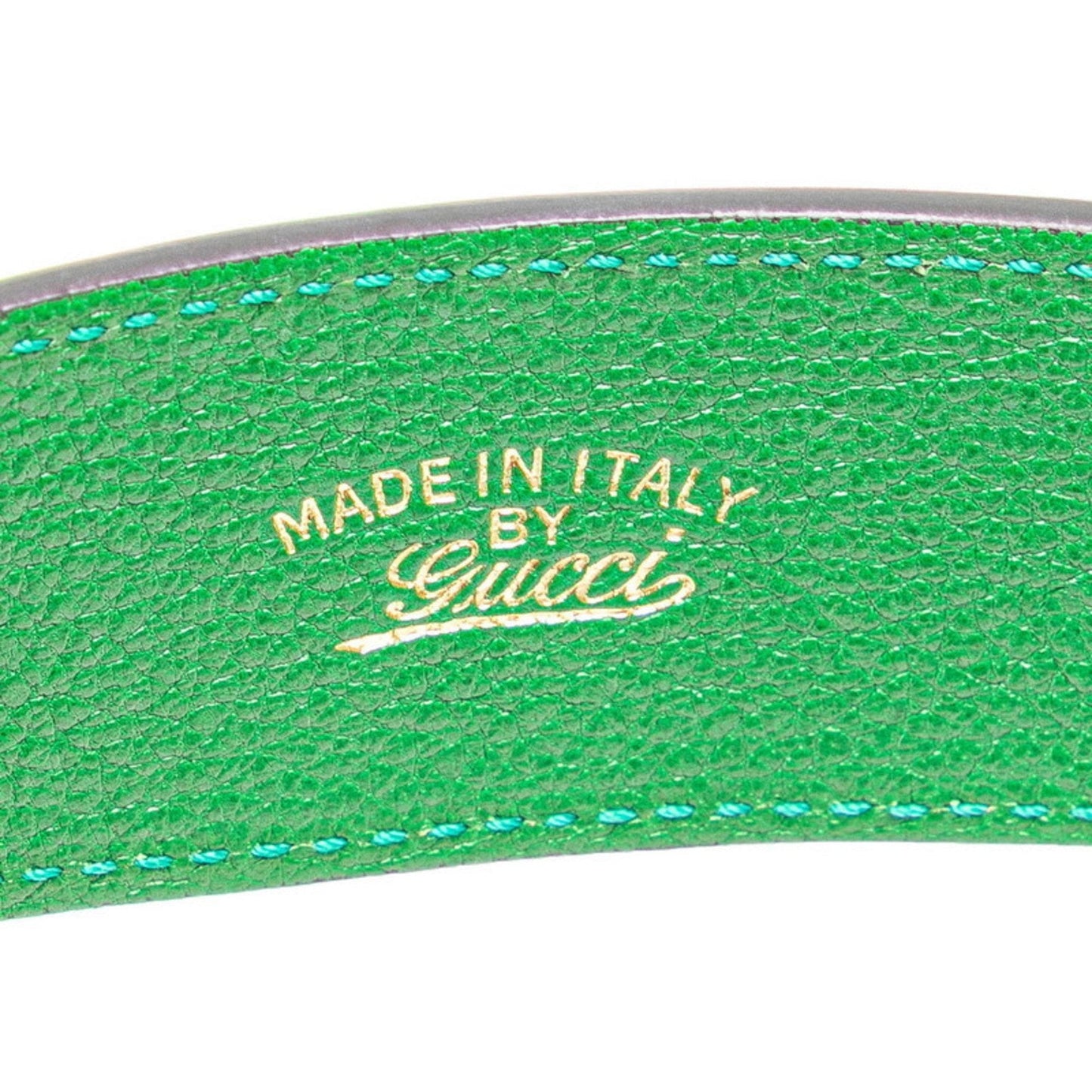 Gucci Green Leather Shoulder Bag