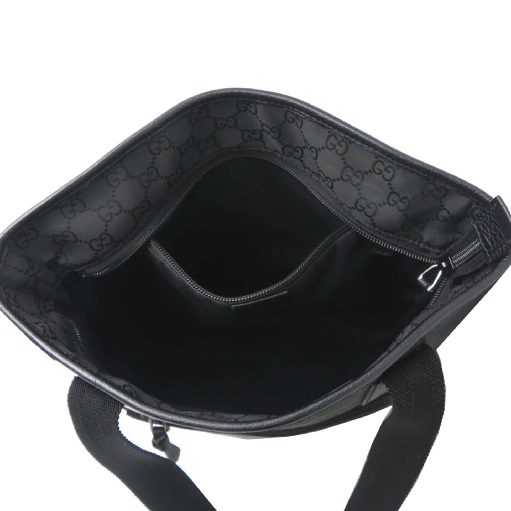 Gucci Black Nylon Tote Bag