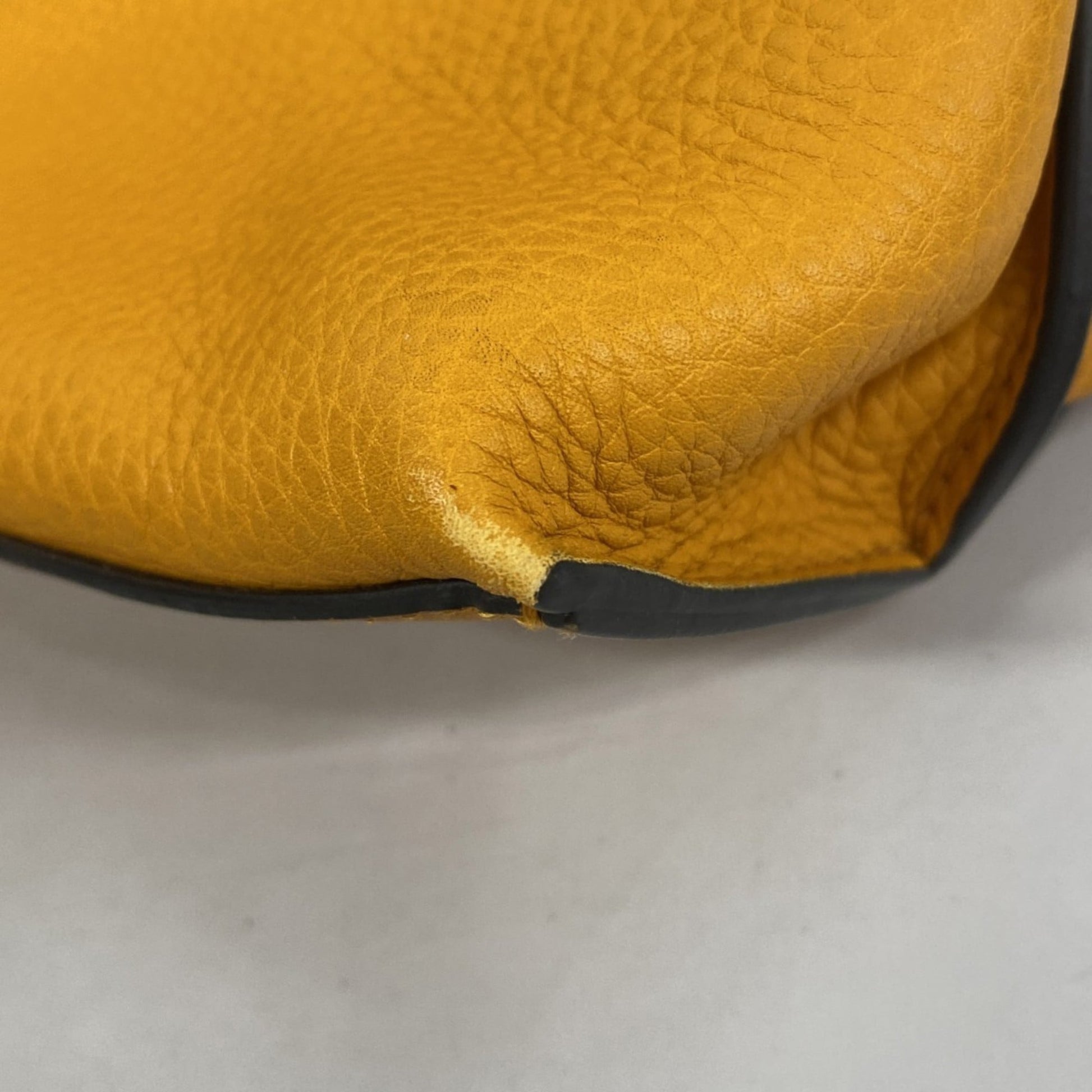 Gucci Orange Leather Handbag