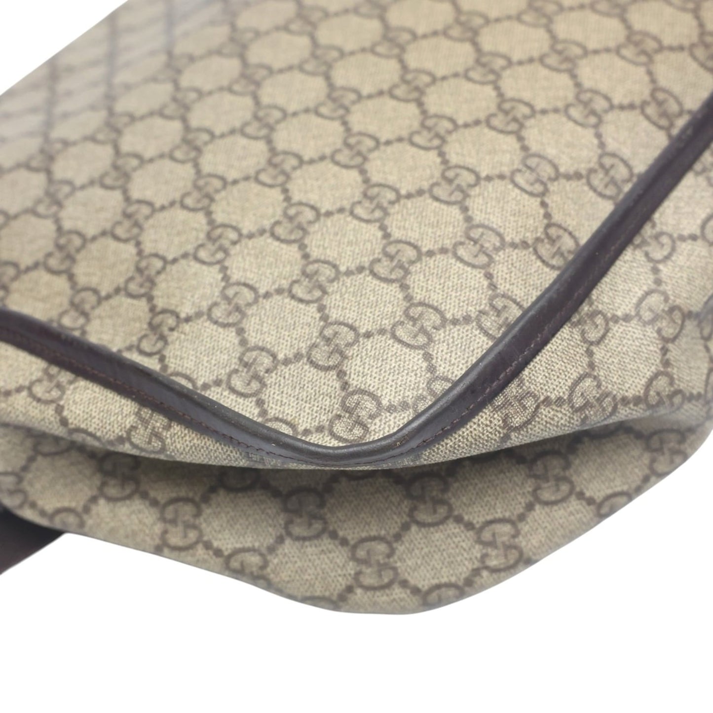 Gucci Brown Gg Plus Shoulder Bag