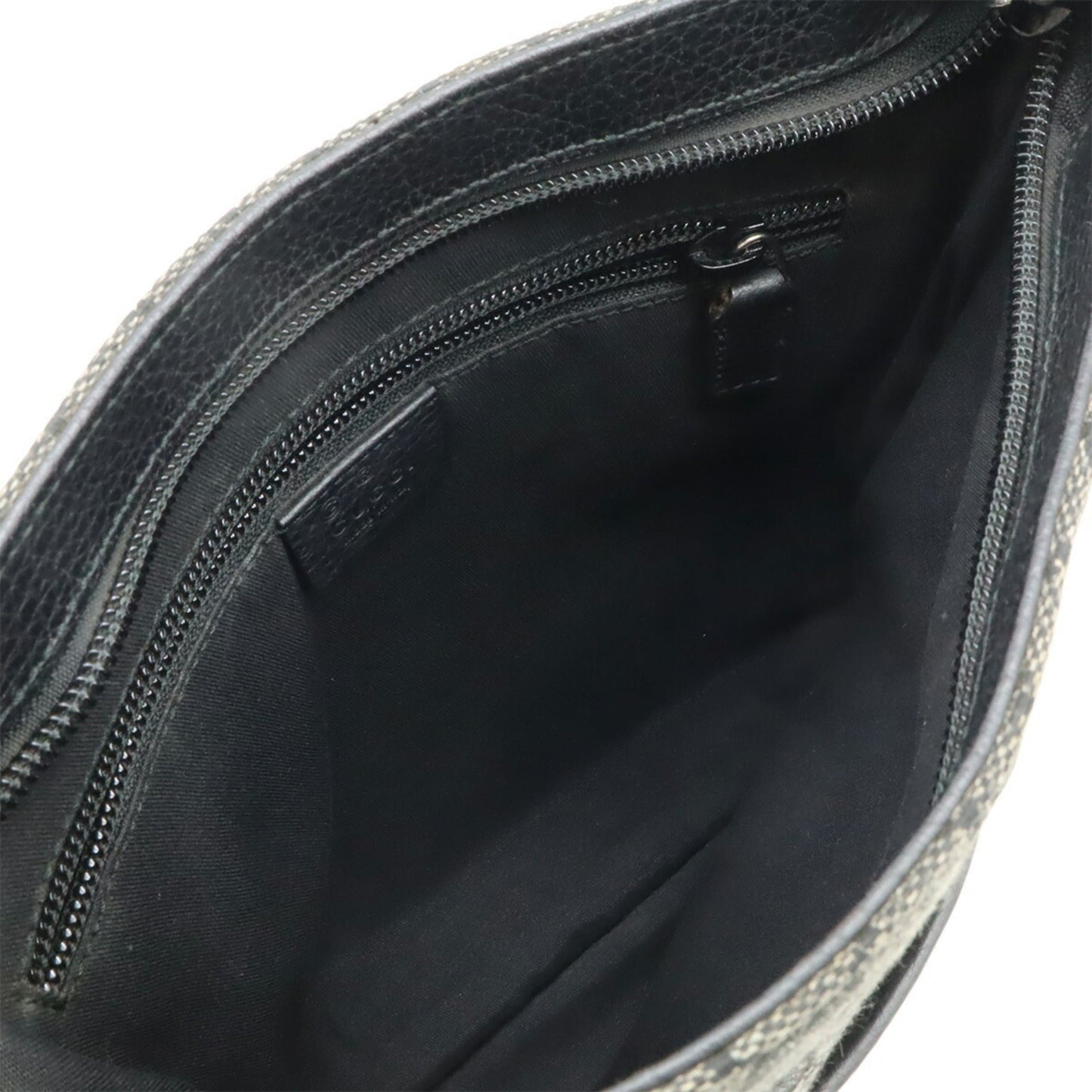 Gucci Dark Gray Gg Canvas Shoulder Bag