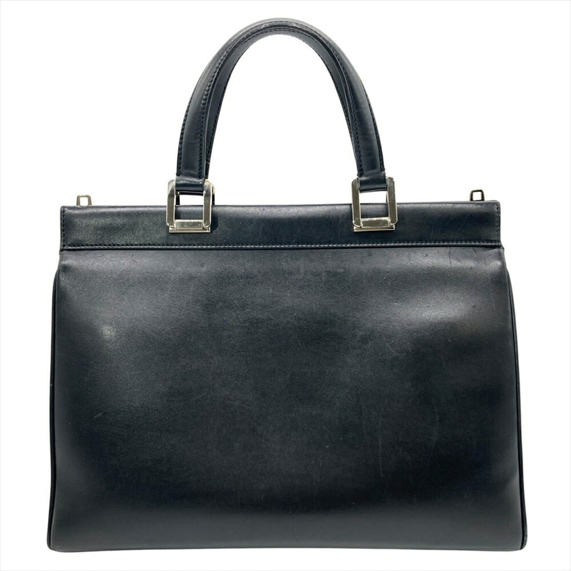 Gucci Horsebit Black Leather Handbag