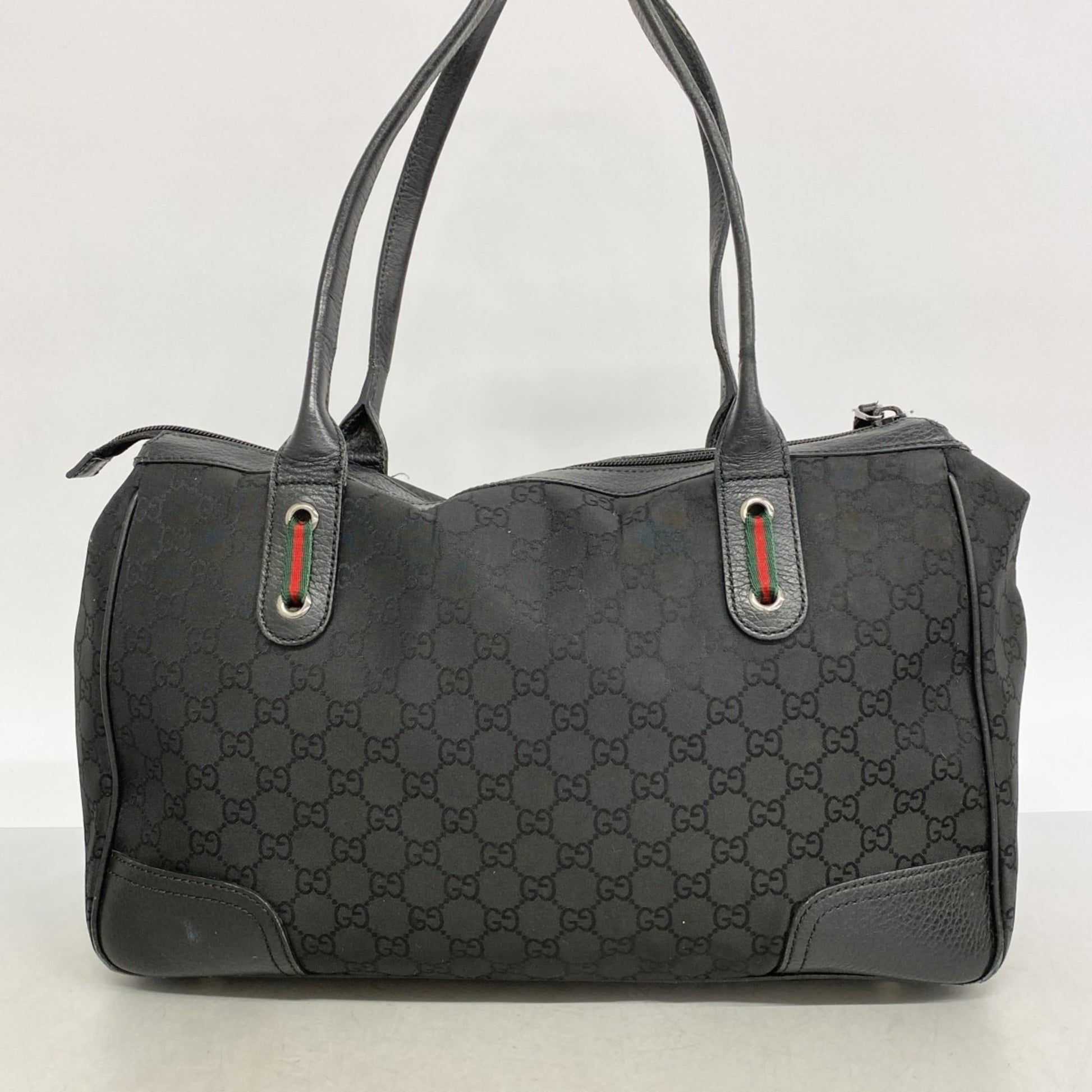 Gucci Black Nylon Handbag