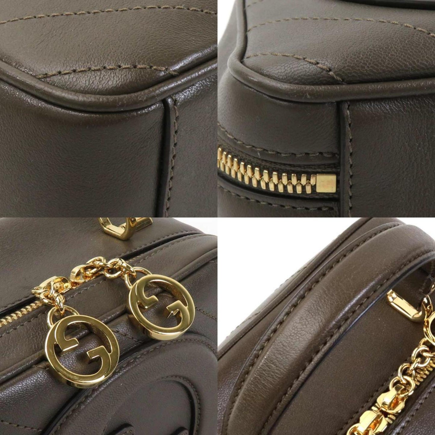 Gucci Khaki Brown Shoulder Bag