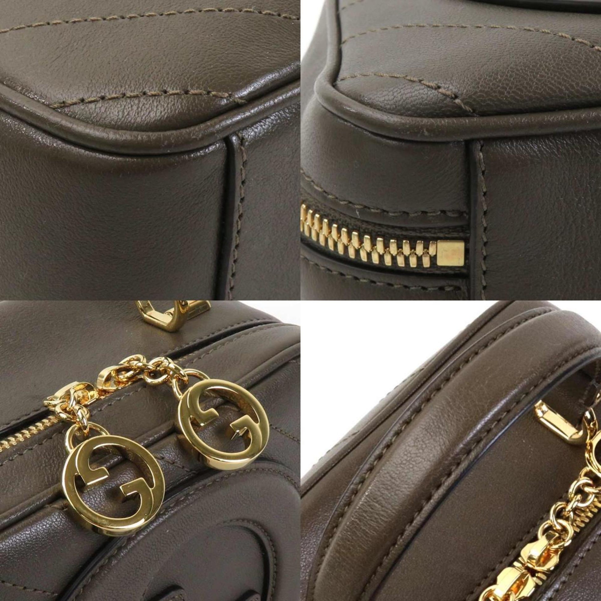 Gucci Khaki Brown Shoulder Bag