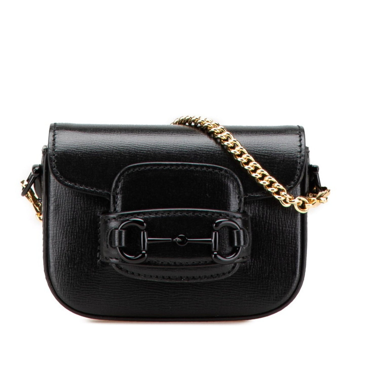 Gucci Black Pvc Leather Shoulder Bag