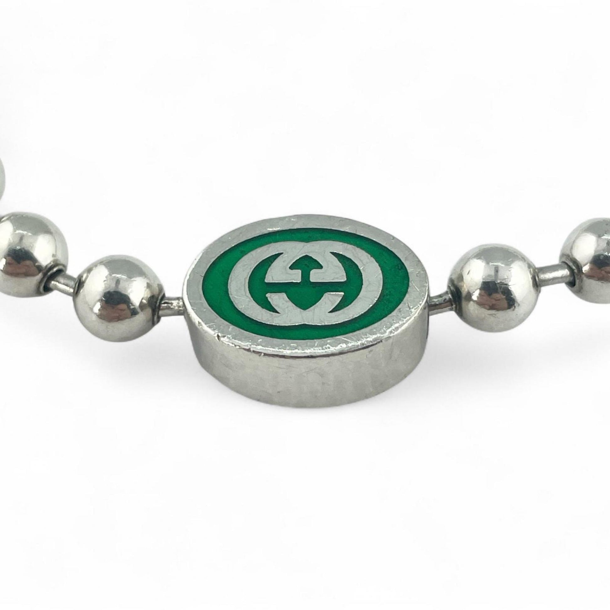 Gucci Green Charm Bracelet