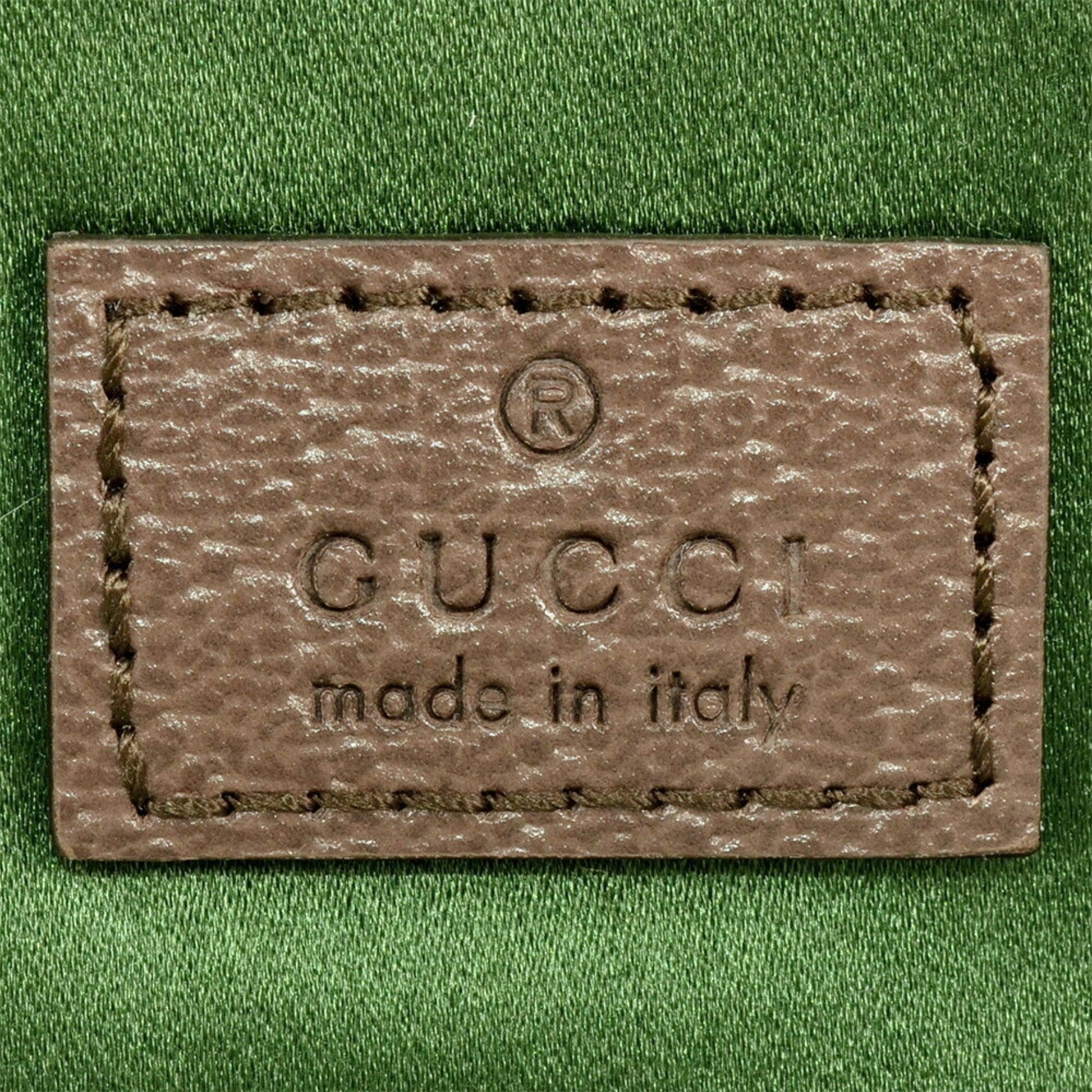 Gucci Beige Gg Canvas Handbag