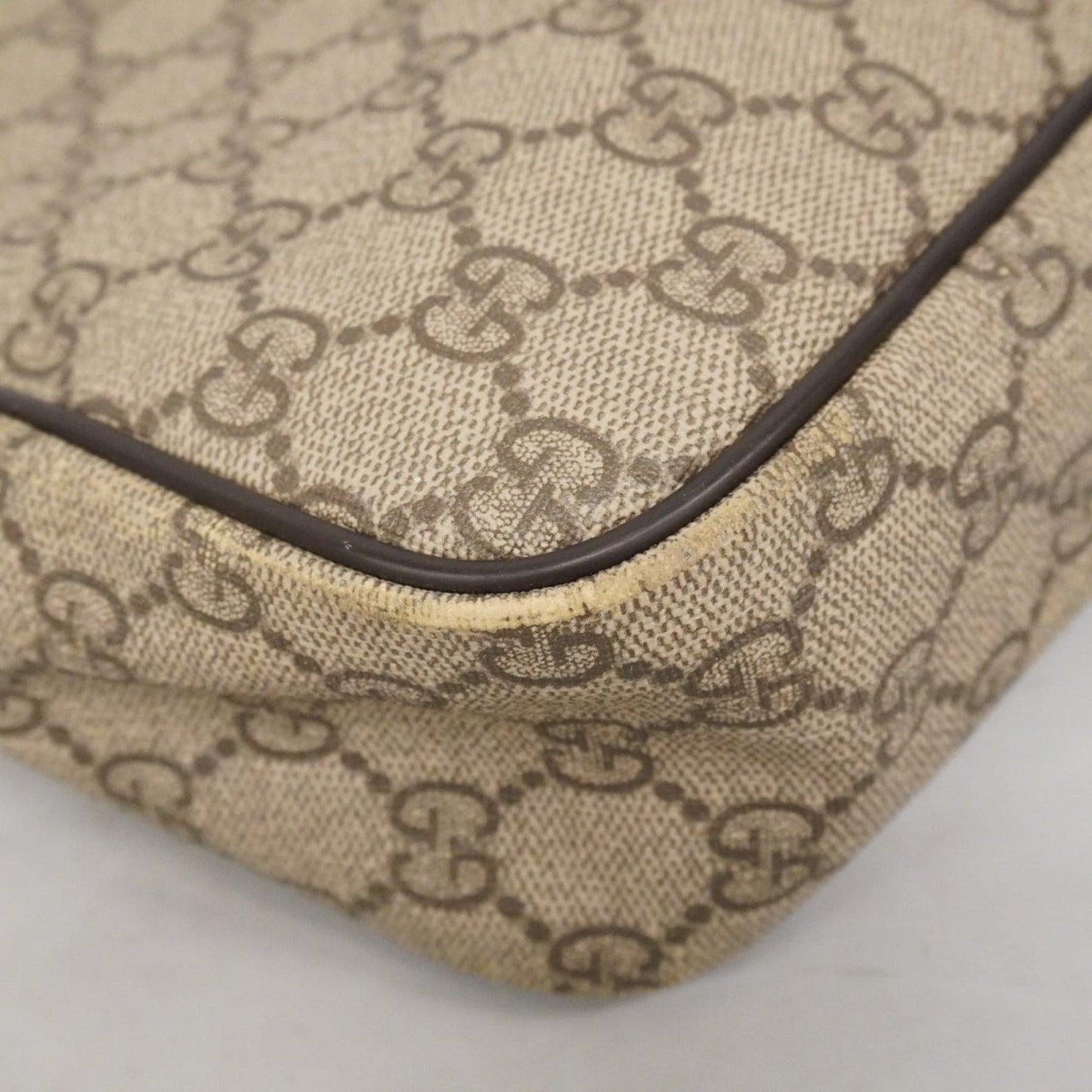 Gucci Brown Pvc Shoulder Bag