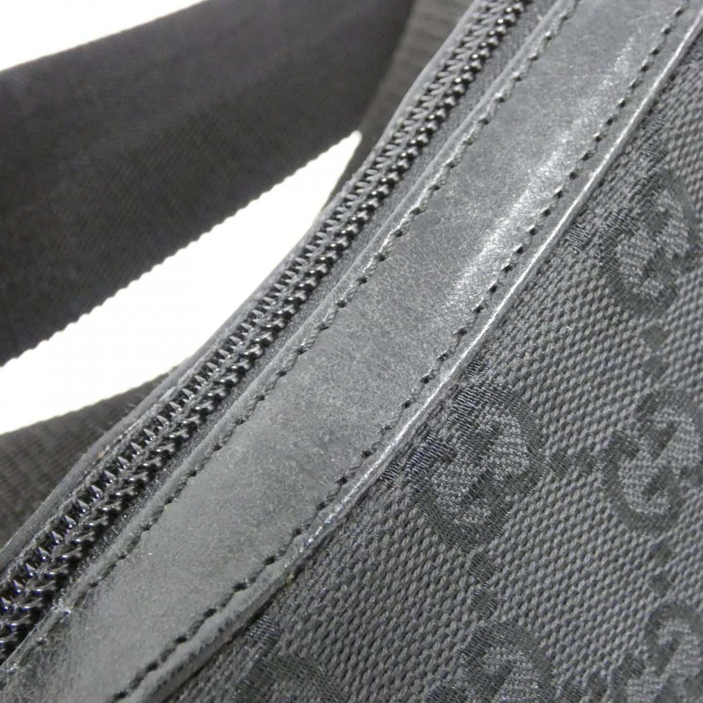 Gucci Gg Canvas Black Gg Canvas Shoulder Bag