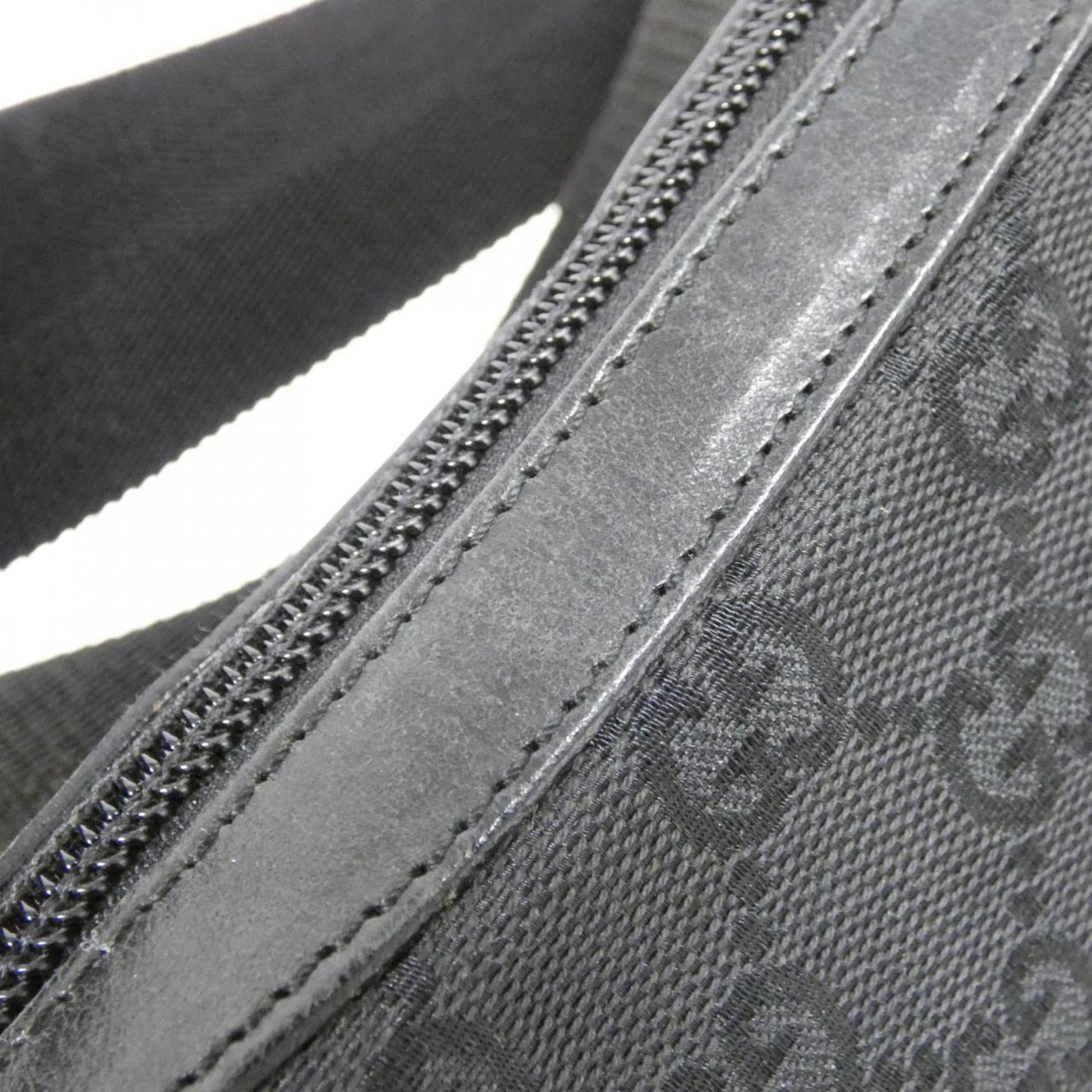 Gucci Gg Canvas Black Gg Canvas Shoulder Bag