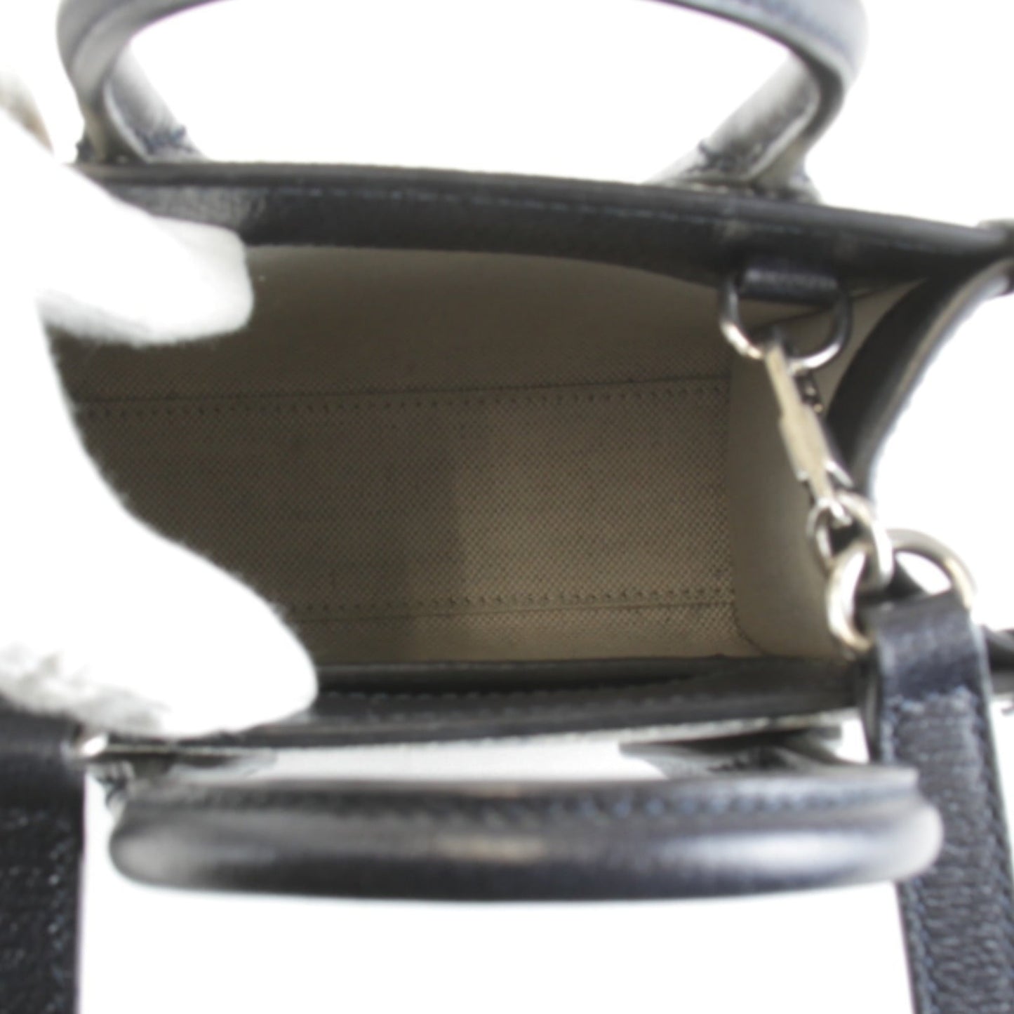 Gucci Black Leather Tote Bag