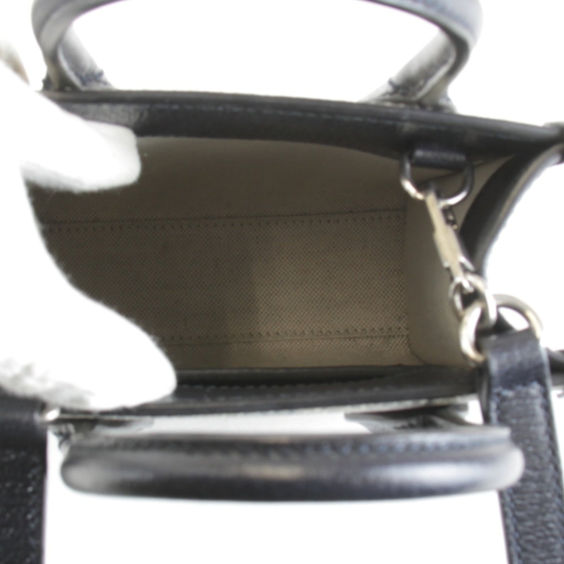 Gucci Black Leather Tote Bag