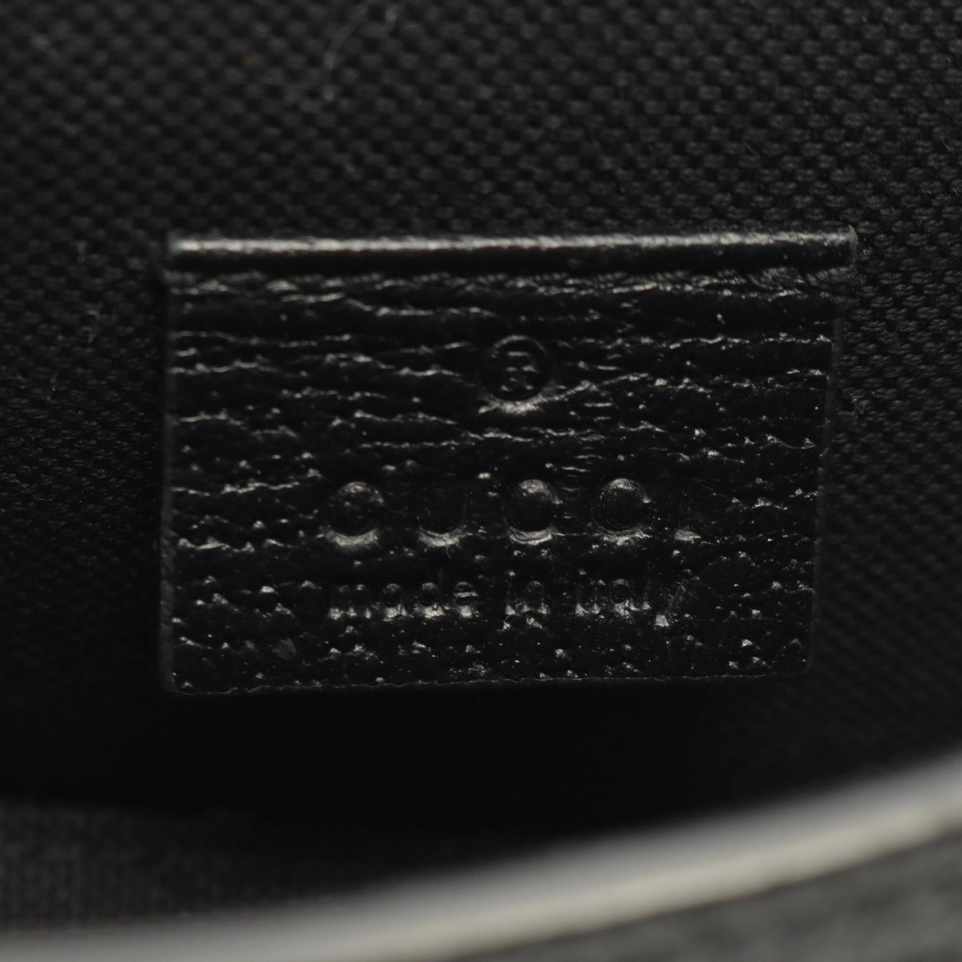 Gucci Black Canvas Leather Shoulder Bag