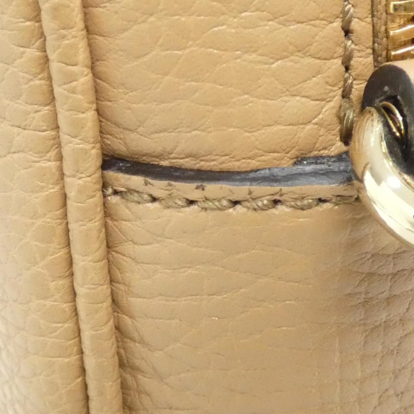 Gucci Beige Leather Shoulder Bag