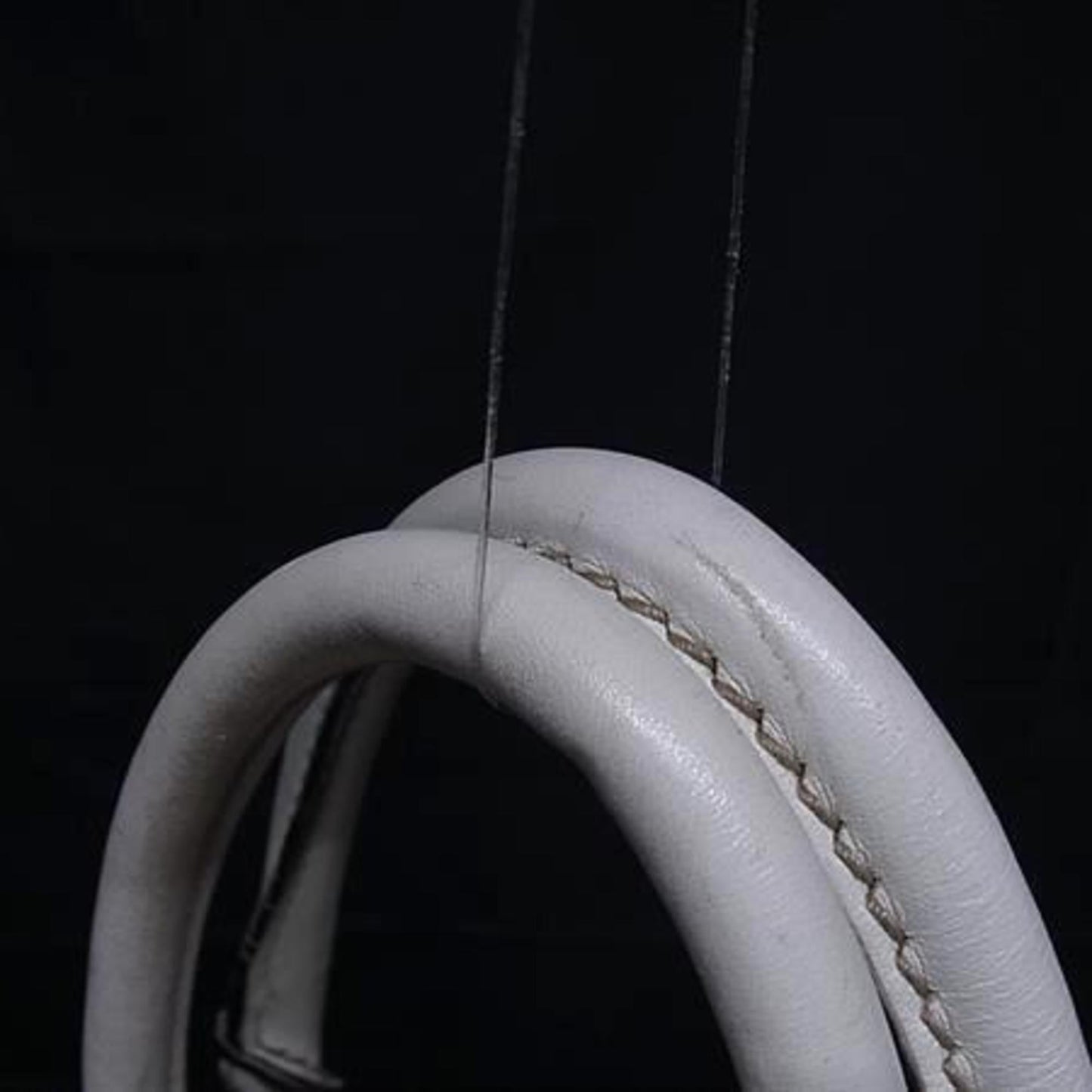 Gucci Ivory Straw Leather Handbag Shoulder Bag Tote Bag