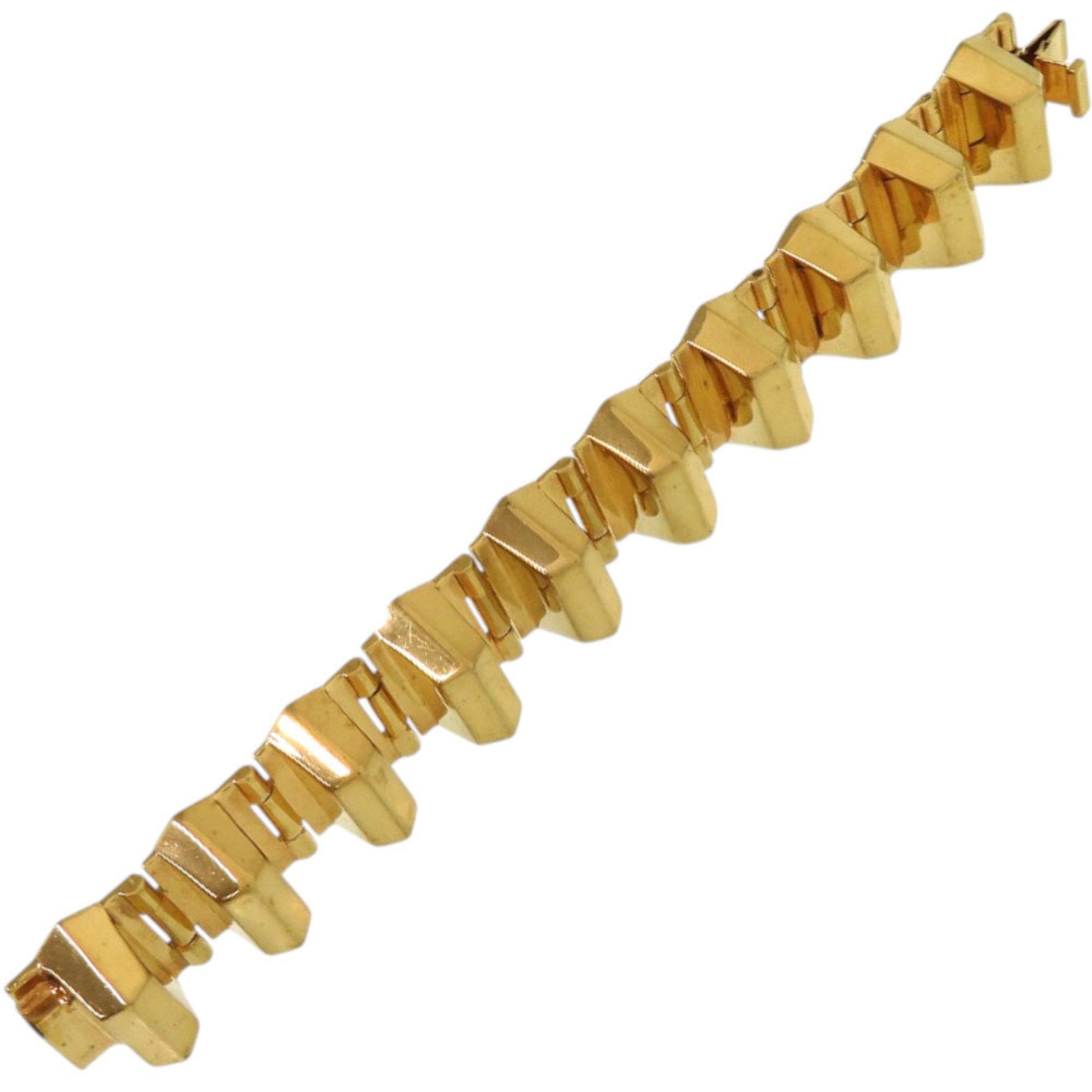 Gucci Gold Brass Charm Bracelet
