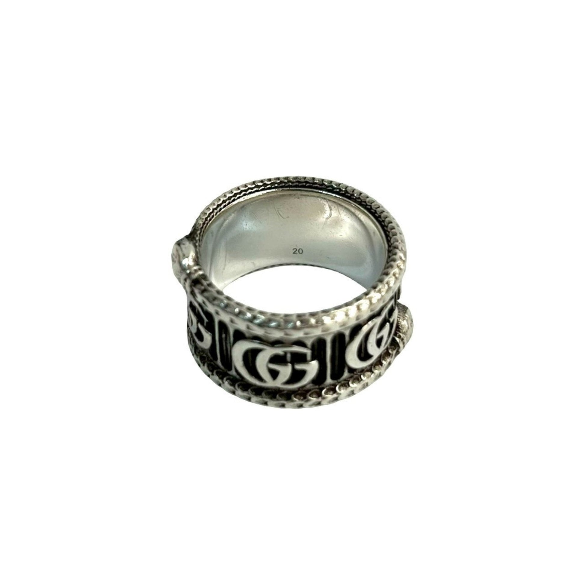 Gucci Silver Silver 925 Band Ring