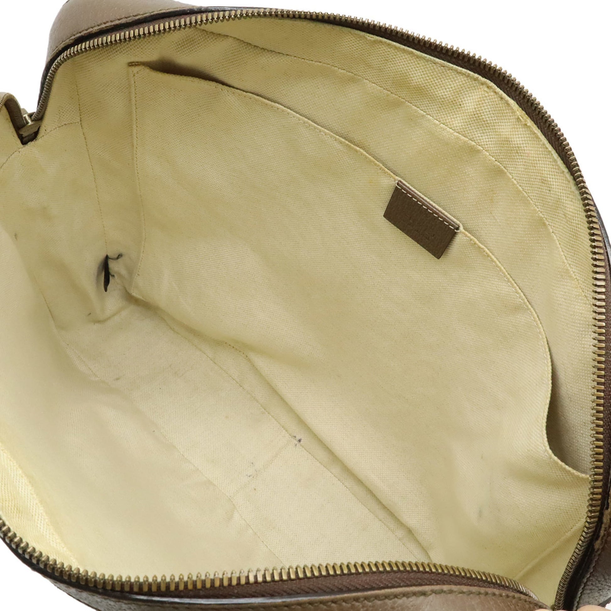 Gucci Beige Brown Gg Supreme Leather Handbag Shoulder Bag