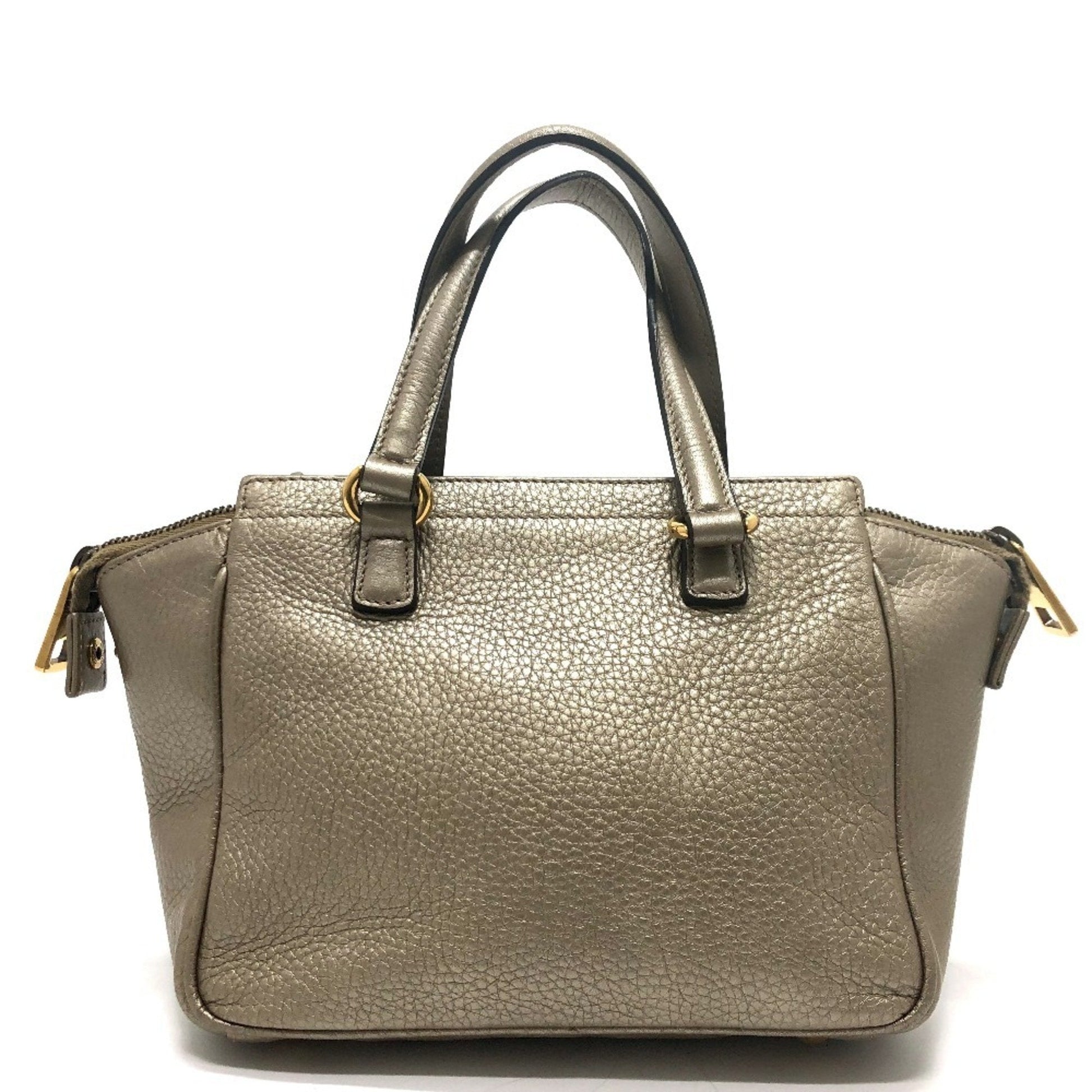 Gucci Gold Leather Handbag