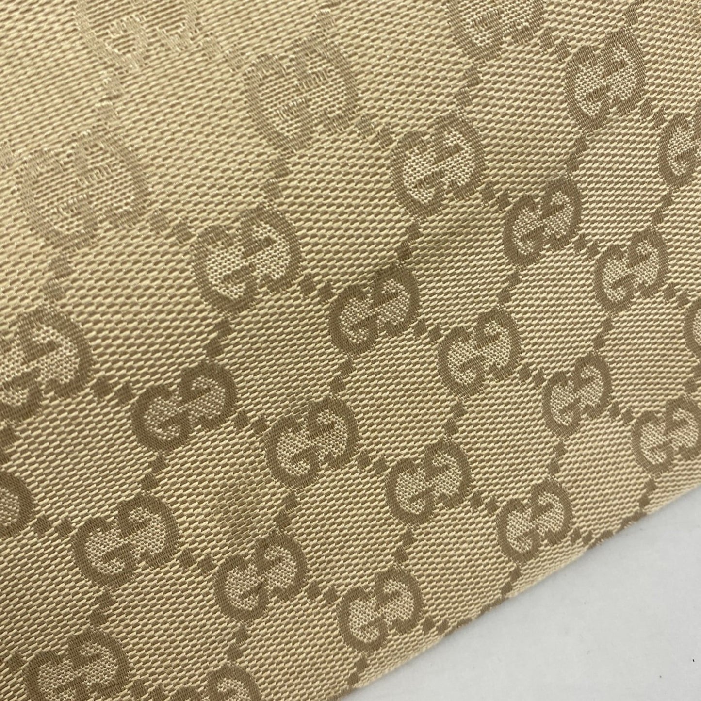 Gucci Beige Canvas Tote Bag