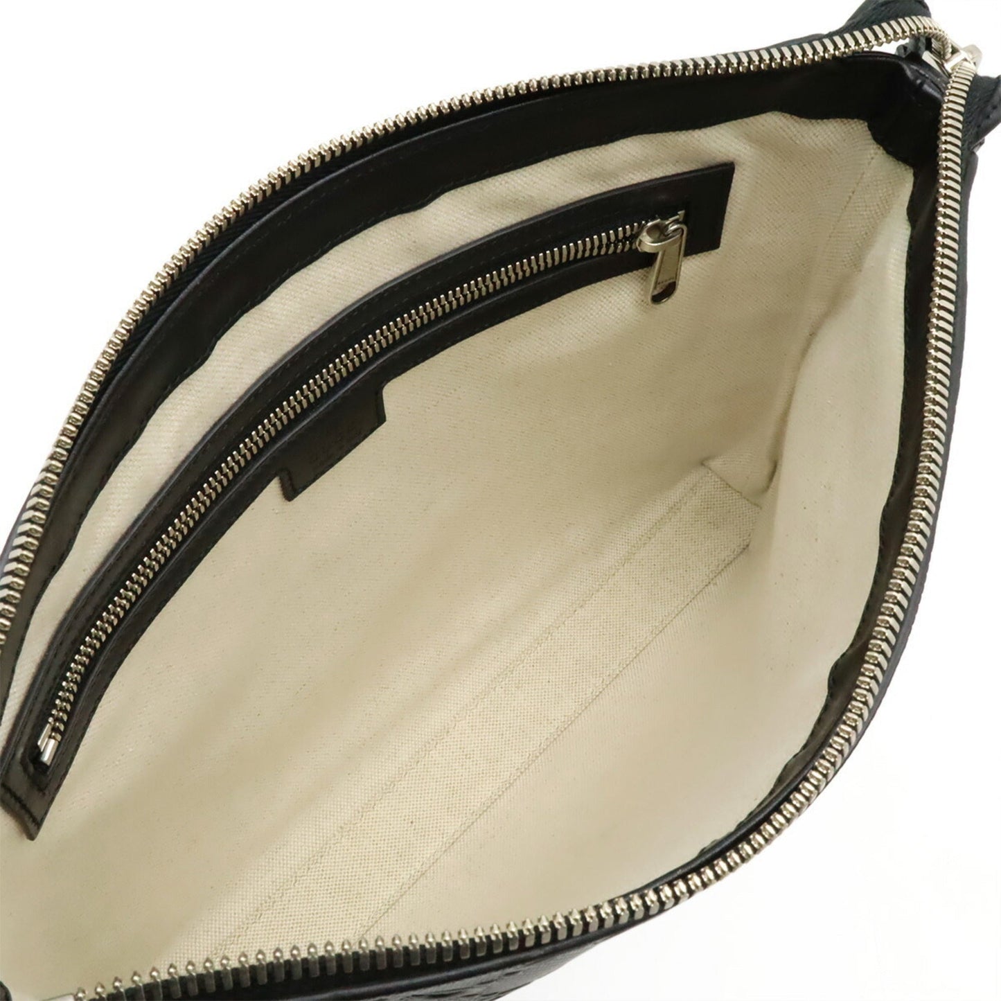 Gucci Black Leather Clutch Bag Shoulder Bag