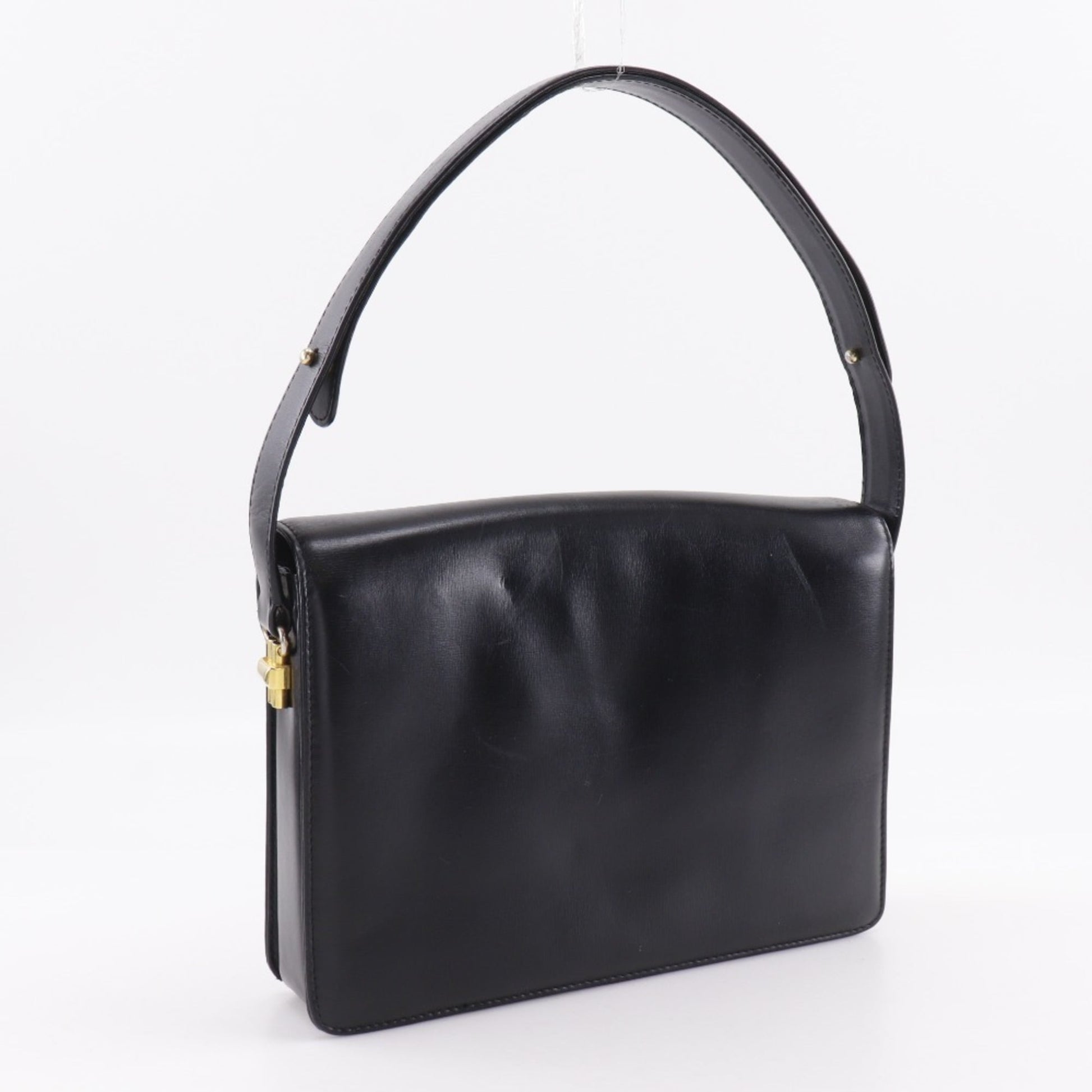 Gucci Black Leather Shoulder Bag