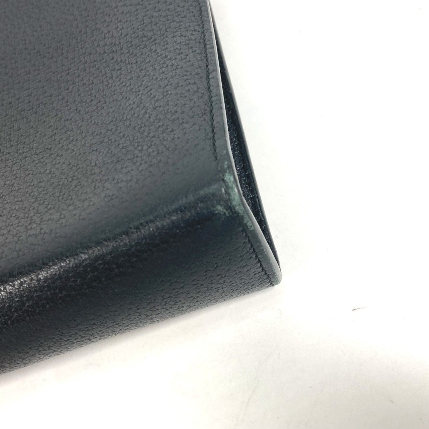 Gucci Black Leather Clutch Bag Pouch