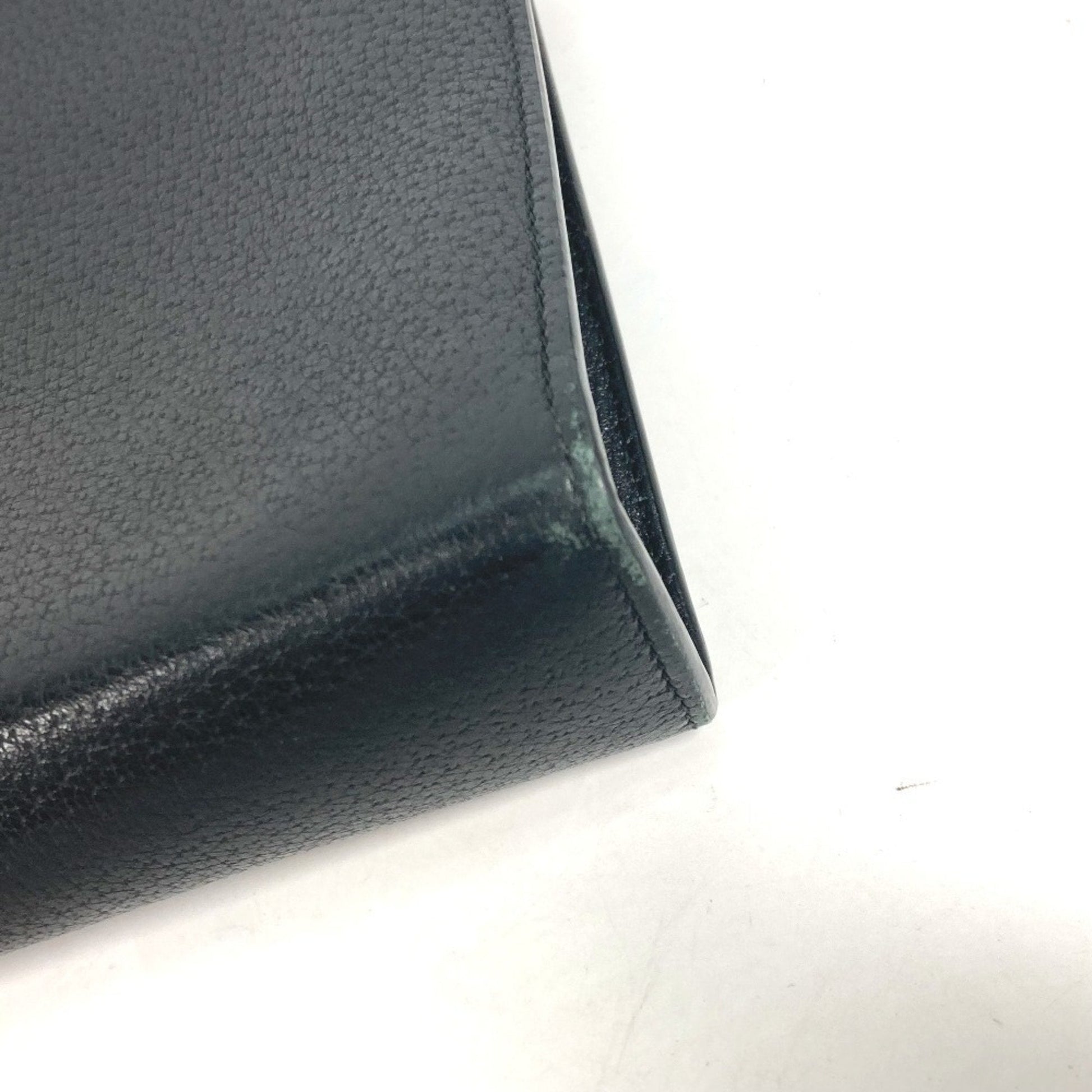 Gucci Black Leather Clutch Bag Pouch