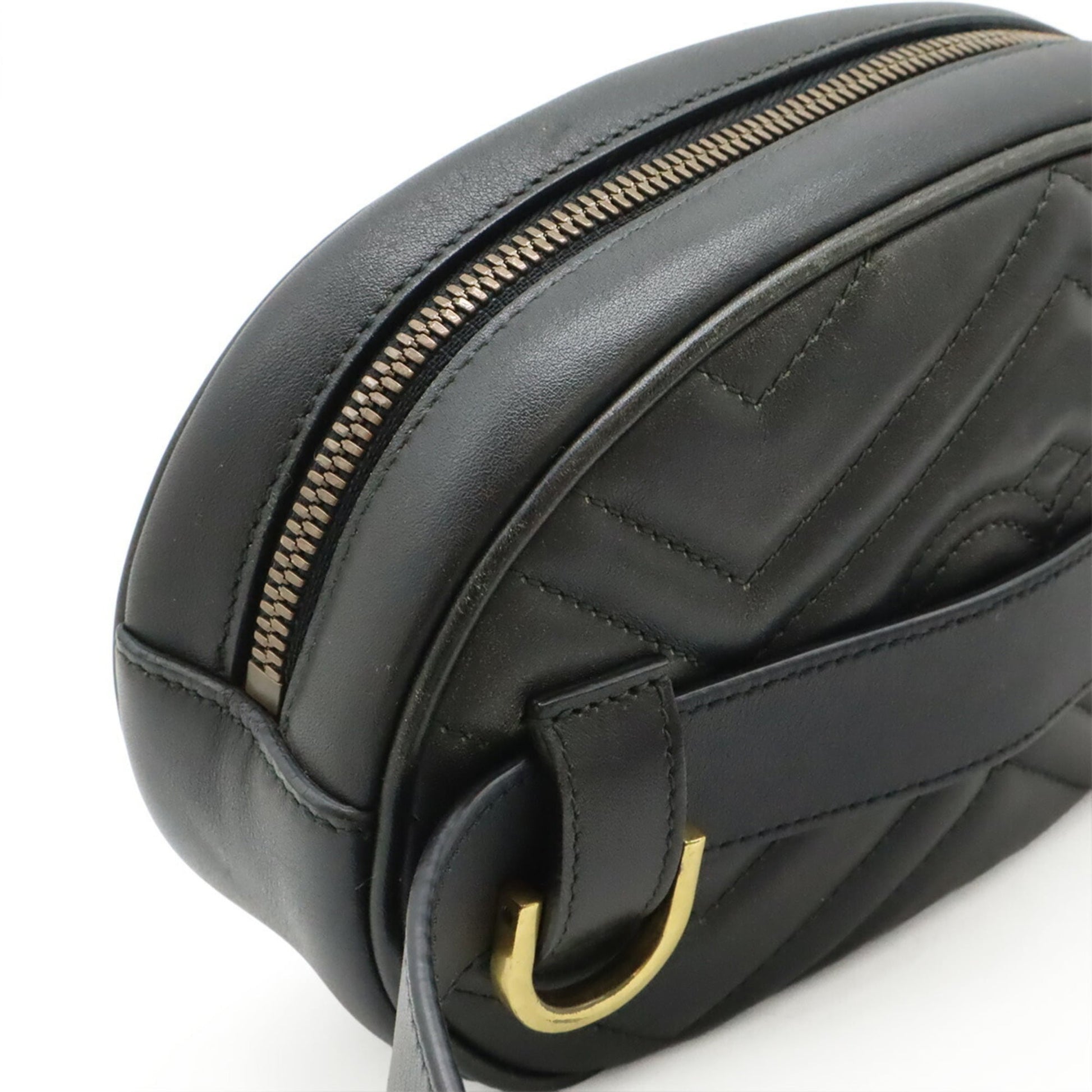 Gucci Black Leather
