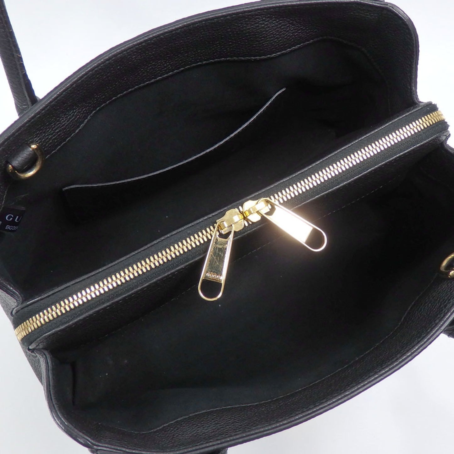 Gucci Black Leather Handbag