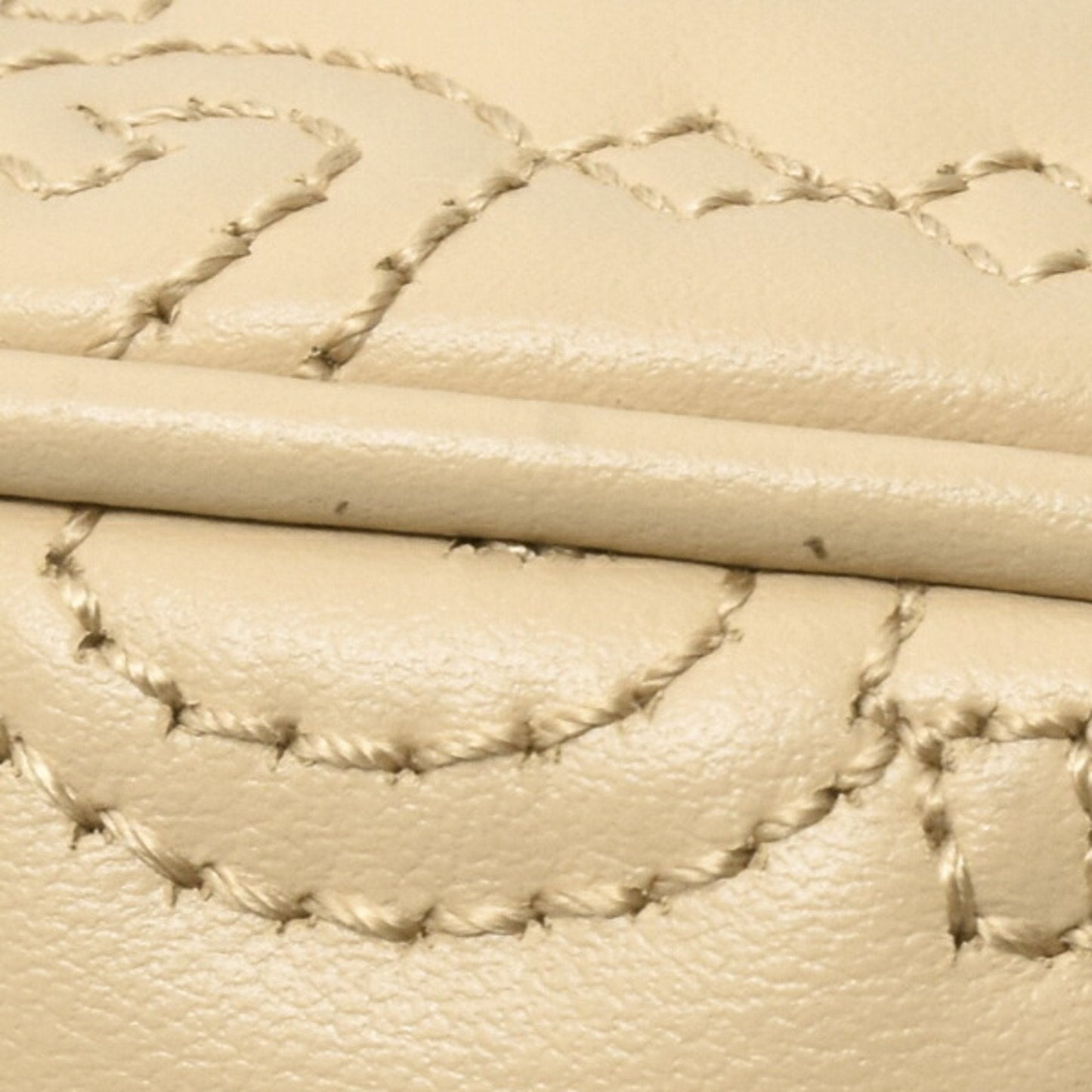 Gucci Beige Leather Handbag Shoulder Bag