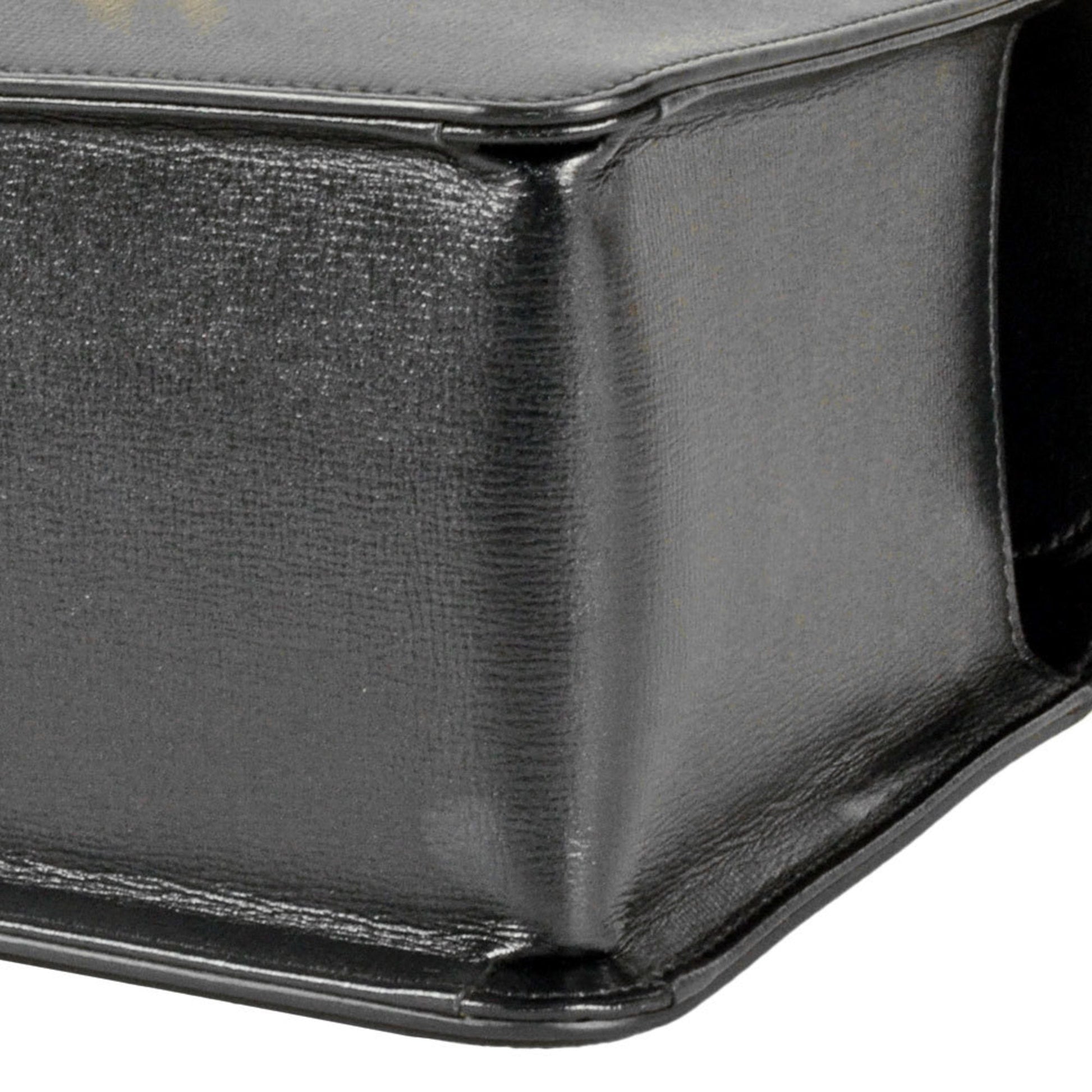 Gucci Black Leather Handbag