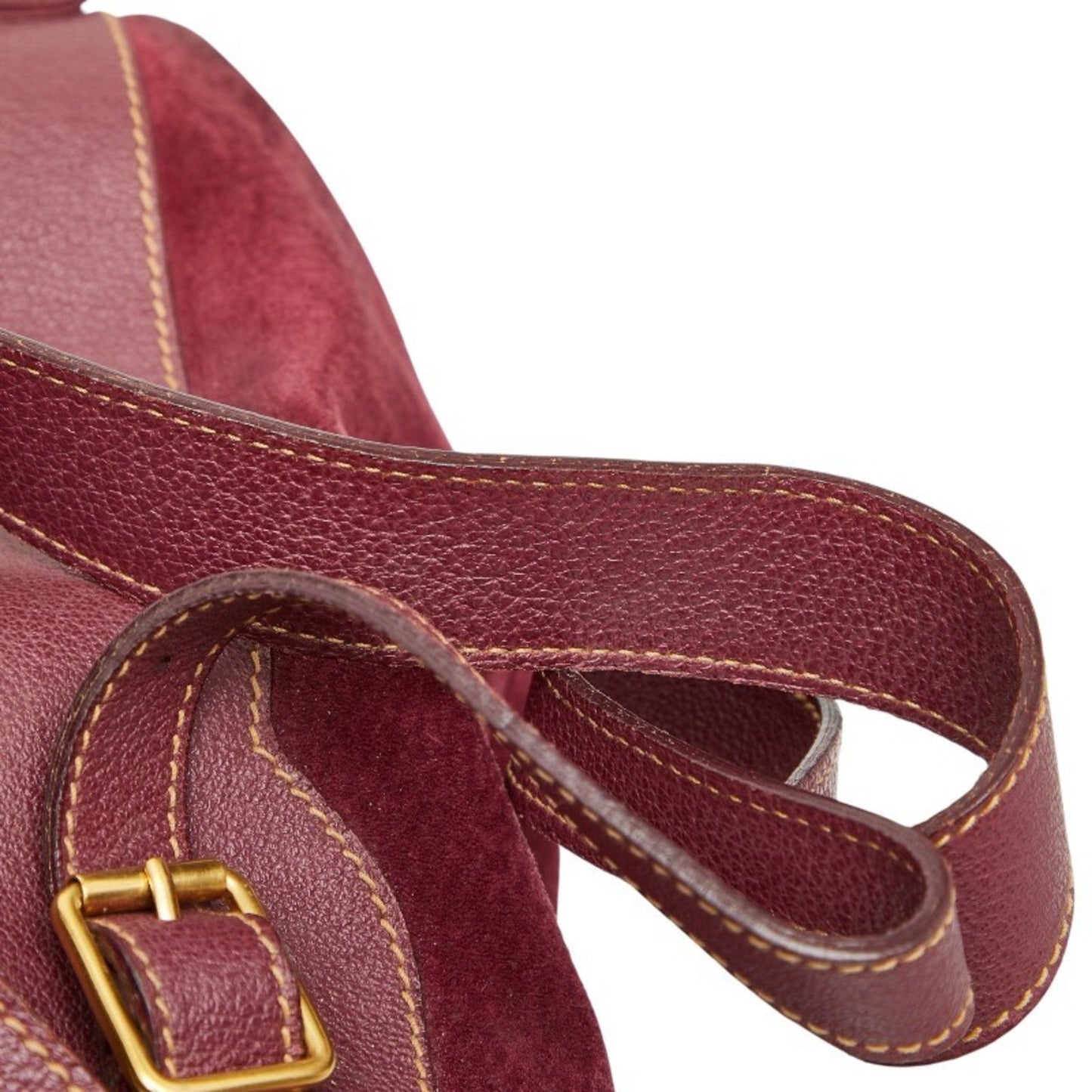 Gucci Purple Suede Backpack