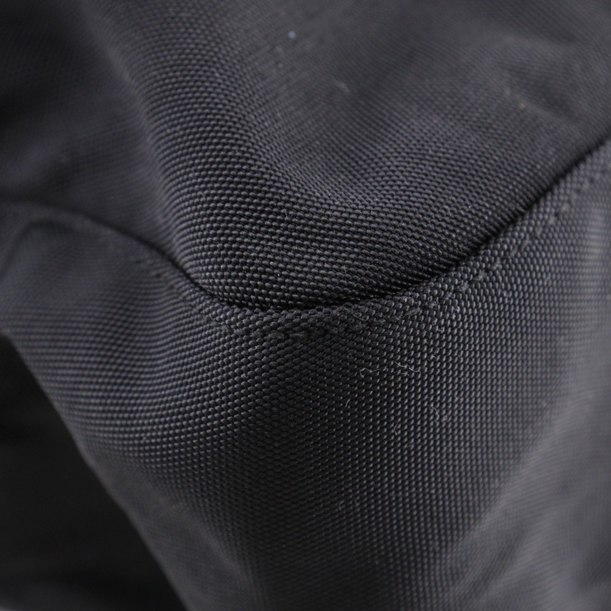 Gucci Black Nylon Canvas Shoulder Bag