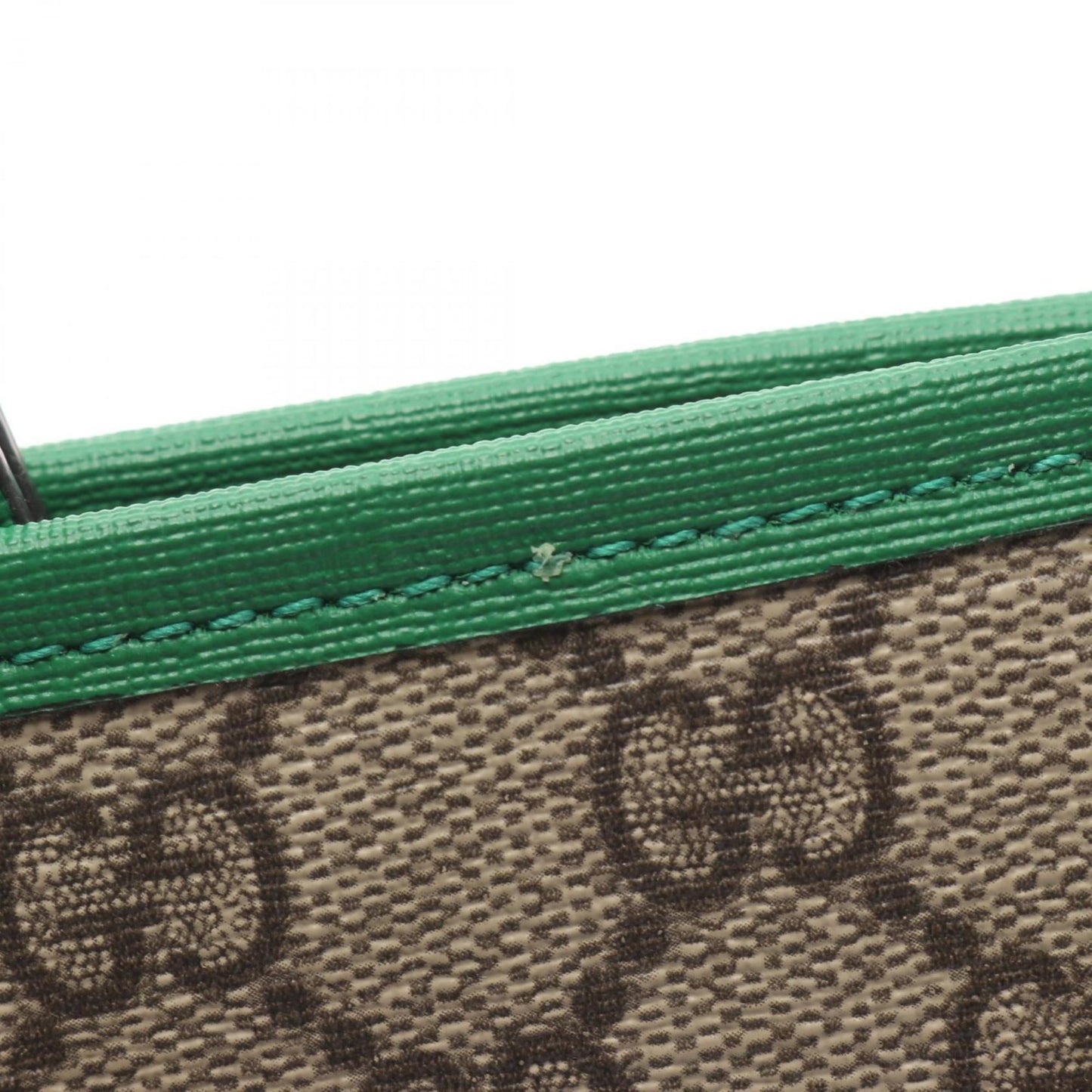 Gucci Beige Green Multi-Color Gg Supreme Leather Handbag