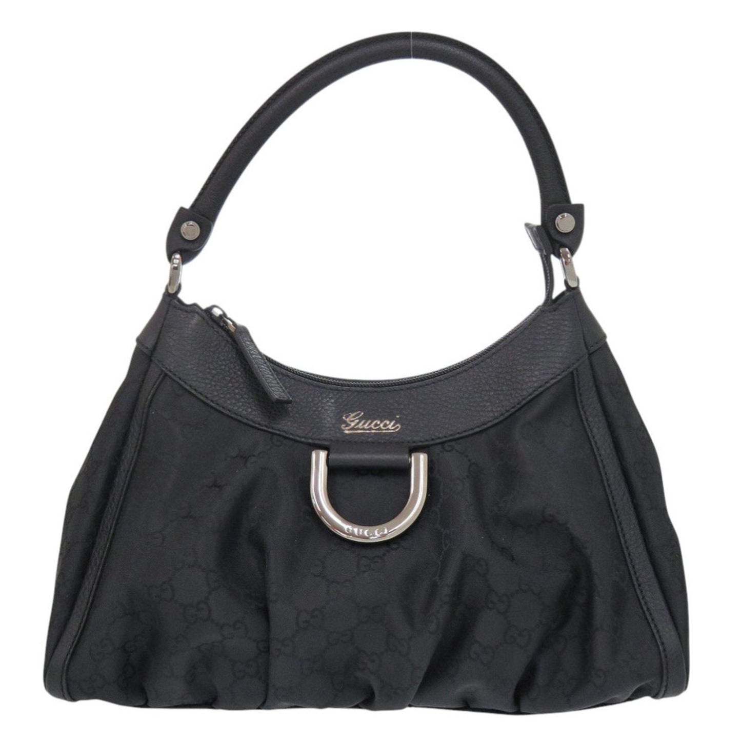 Gucci Black Nylon Handbag Shoulder Bag