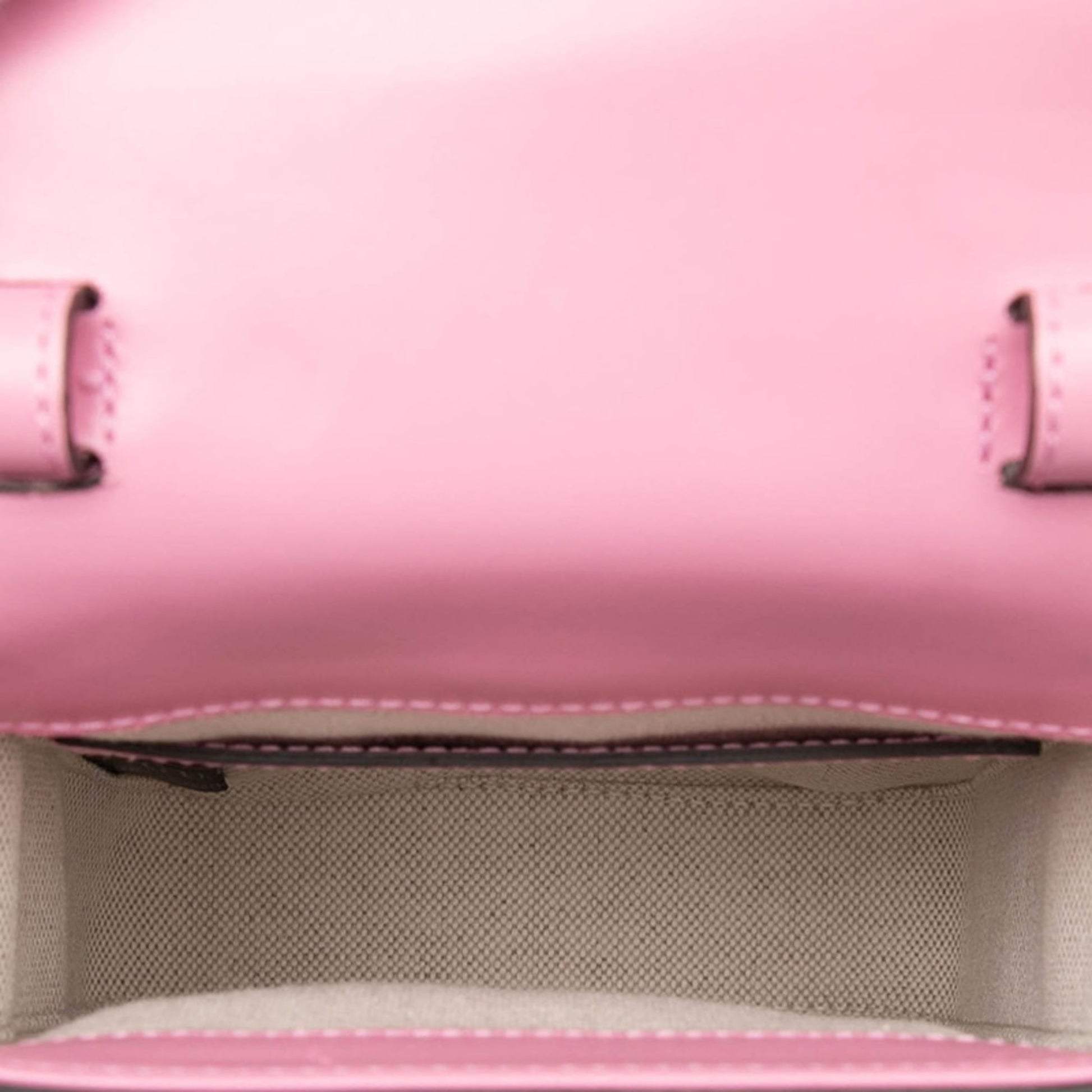 Gucci Pink Leather Backpack Handbag