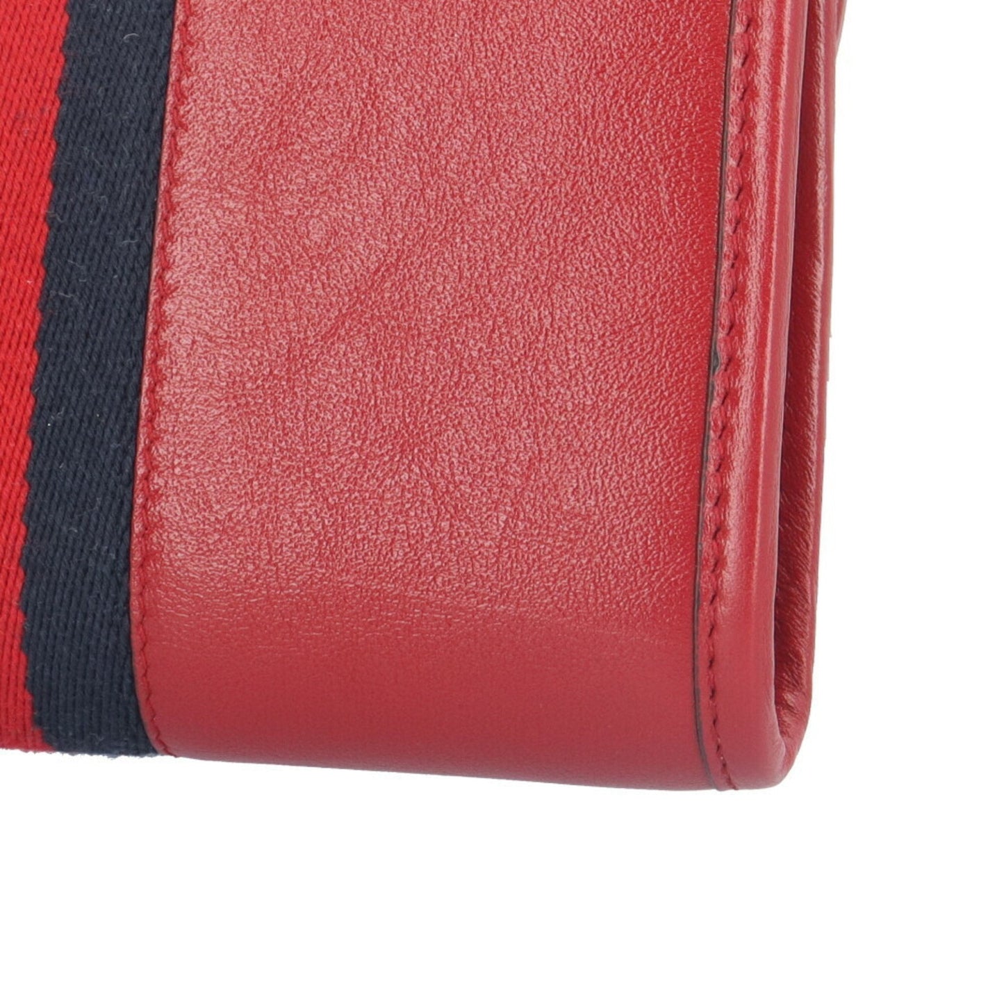 Gucci Red Color Leather Shoulder Bag